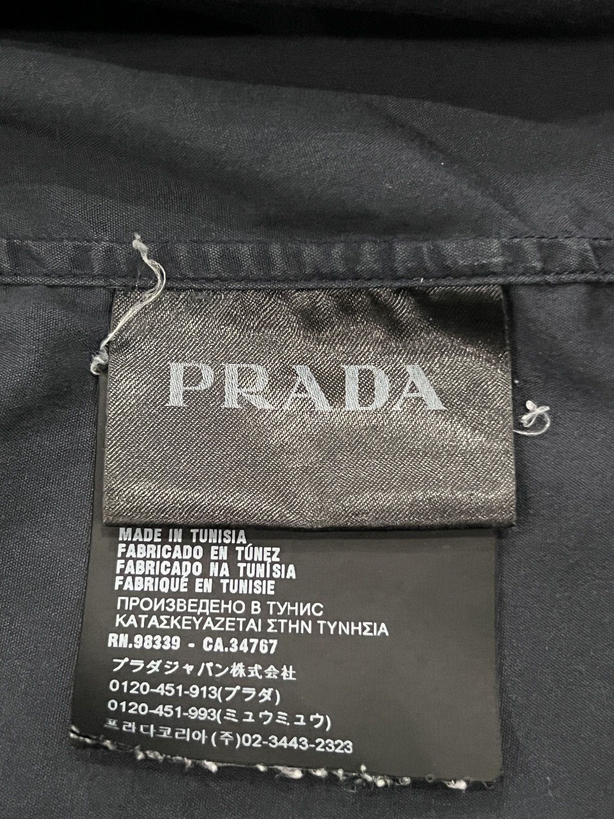 Prada Prada 2018 Solid Color Shirt Size US XS / EU 42 / 0 - 14 Thumbnail