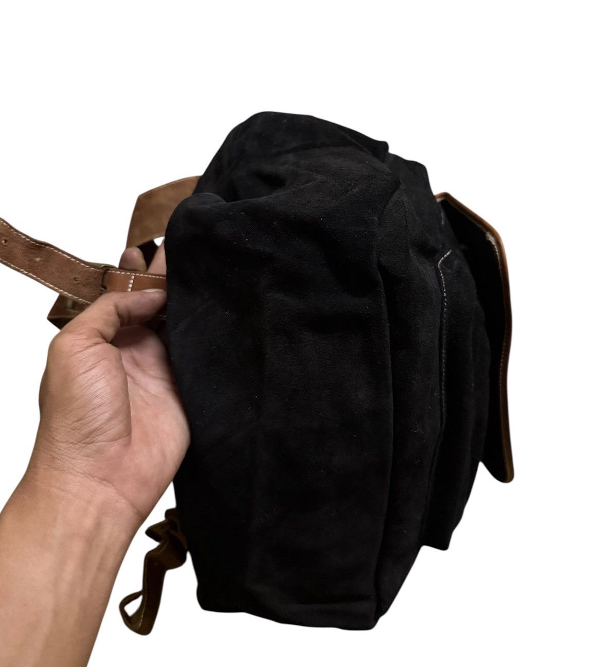 Japanese Brand Handmade Leather Bagpack el caballo Size ONE SIZE - 5 Thumbnail