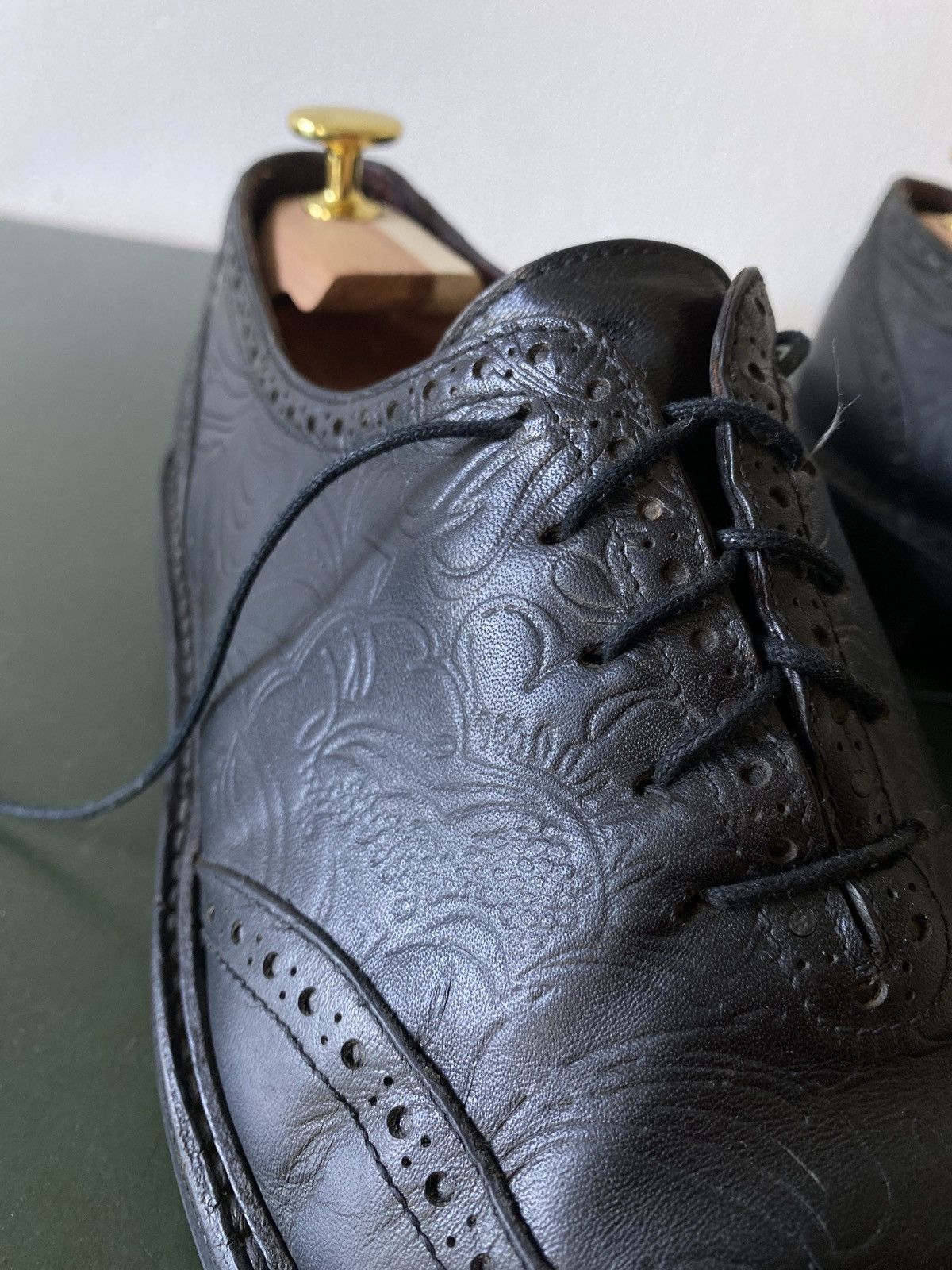 Dries Van Noten Dries van Noten budapester dress shoes cowboy style Size US 8.5 / EU 41-42 - 3 Thumbnail