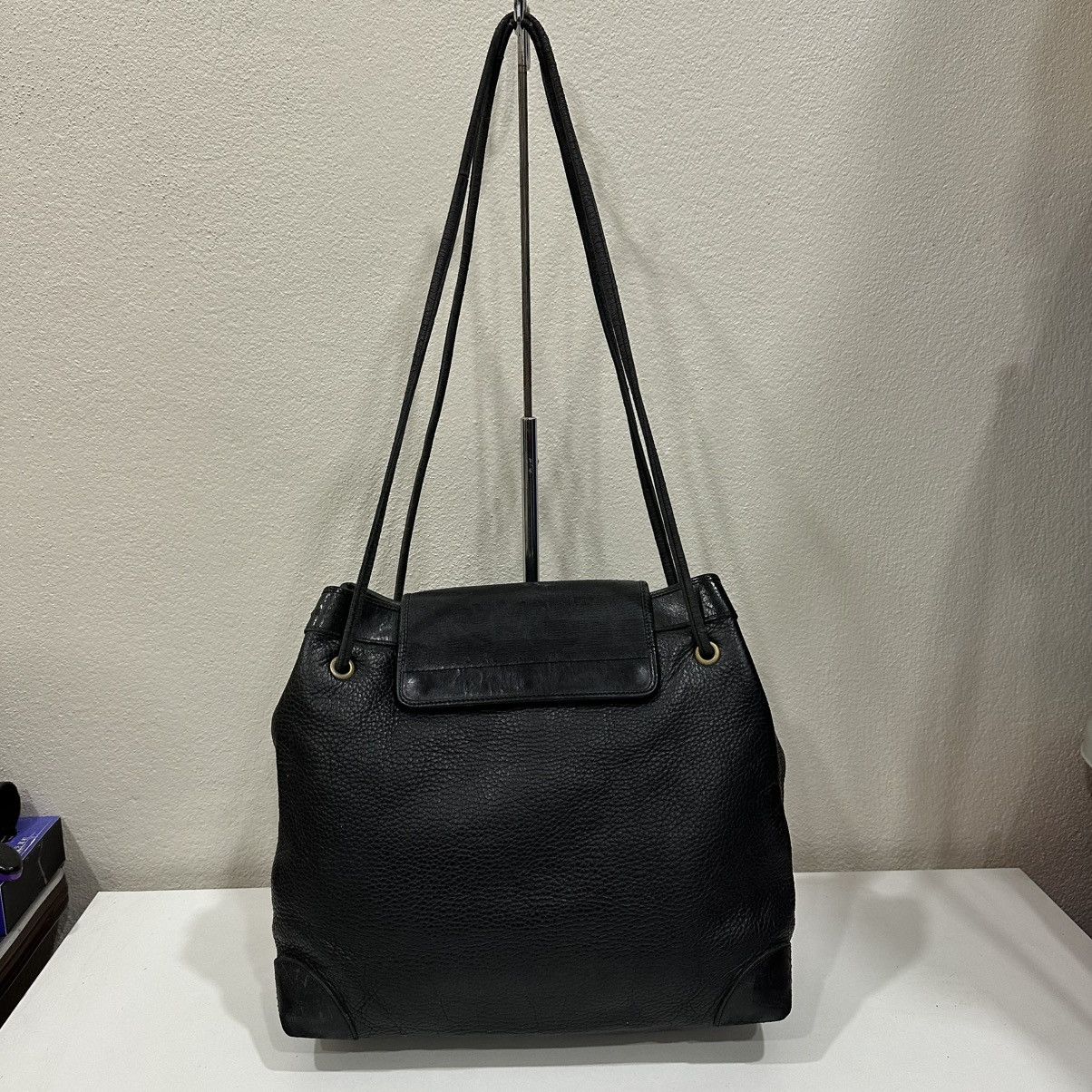 Christian Dior Monsieur ‼️YES‼️ VINTAGE CHRISTIAN DIOR CD LEATHER LONG HANDLE BAG Size ONE SIZE - 3 Thumbnail