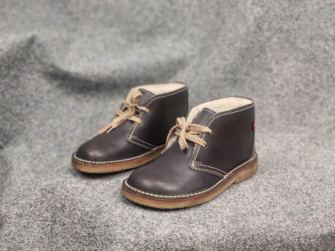 Duckfeet Duckfeet Sjælland Wool Lined Leather Desert Chukka Boots Size US 10 / IT 40 - 8 Thumbnail