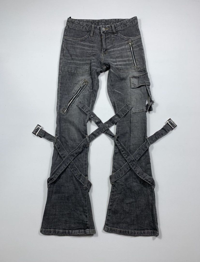 Japanese Brand Japanese gothic punk Bondage pants Size US 27 - 2 Thumbnail