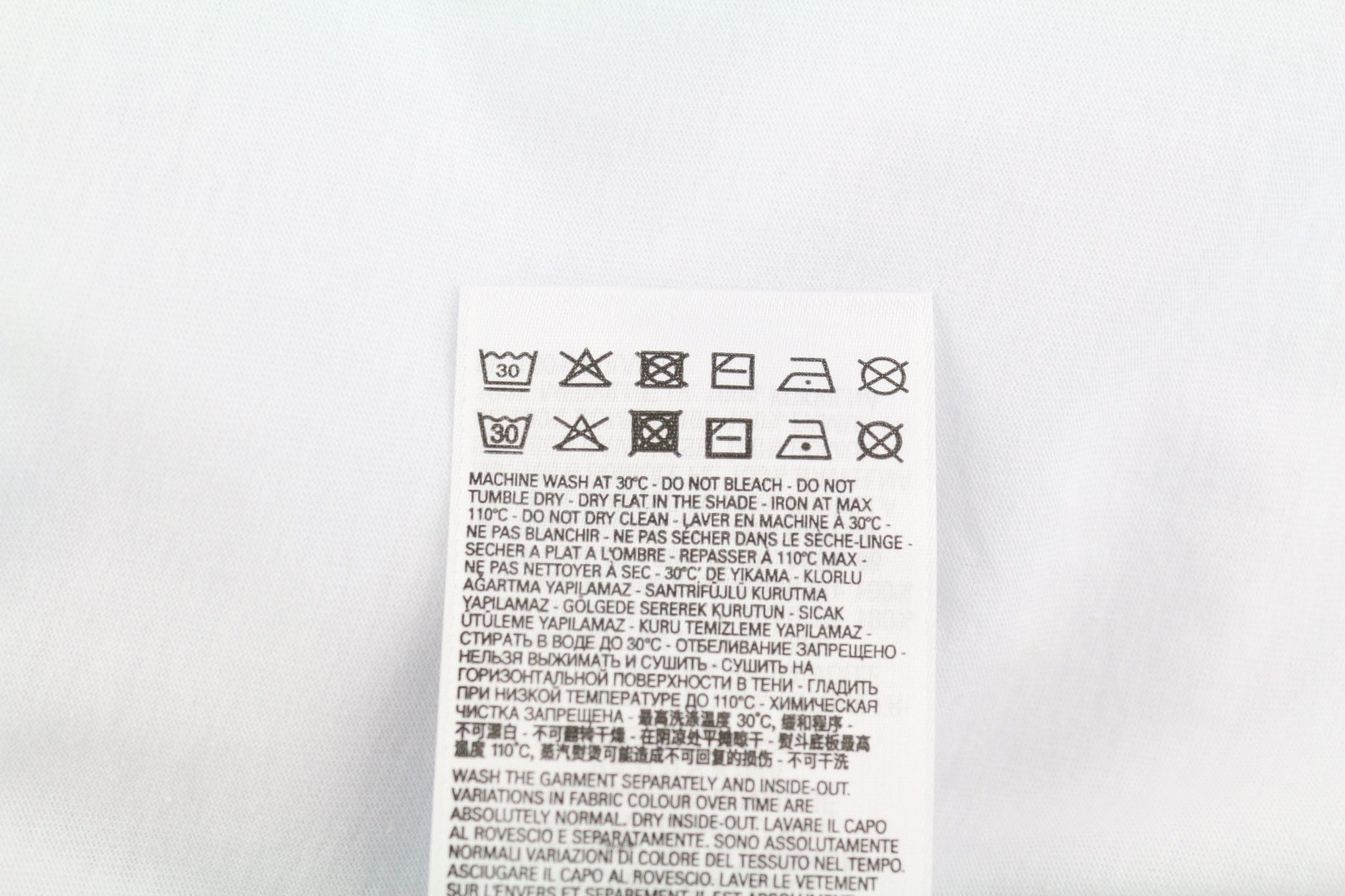 Diesel T-JUST-A35 2XL Short Sleeve Logo White Tee 40255 Size US XXL / EU 58 / 5 - 7 Thumbnail