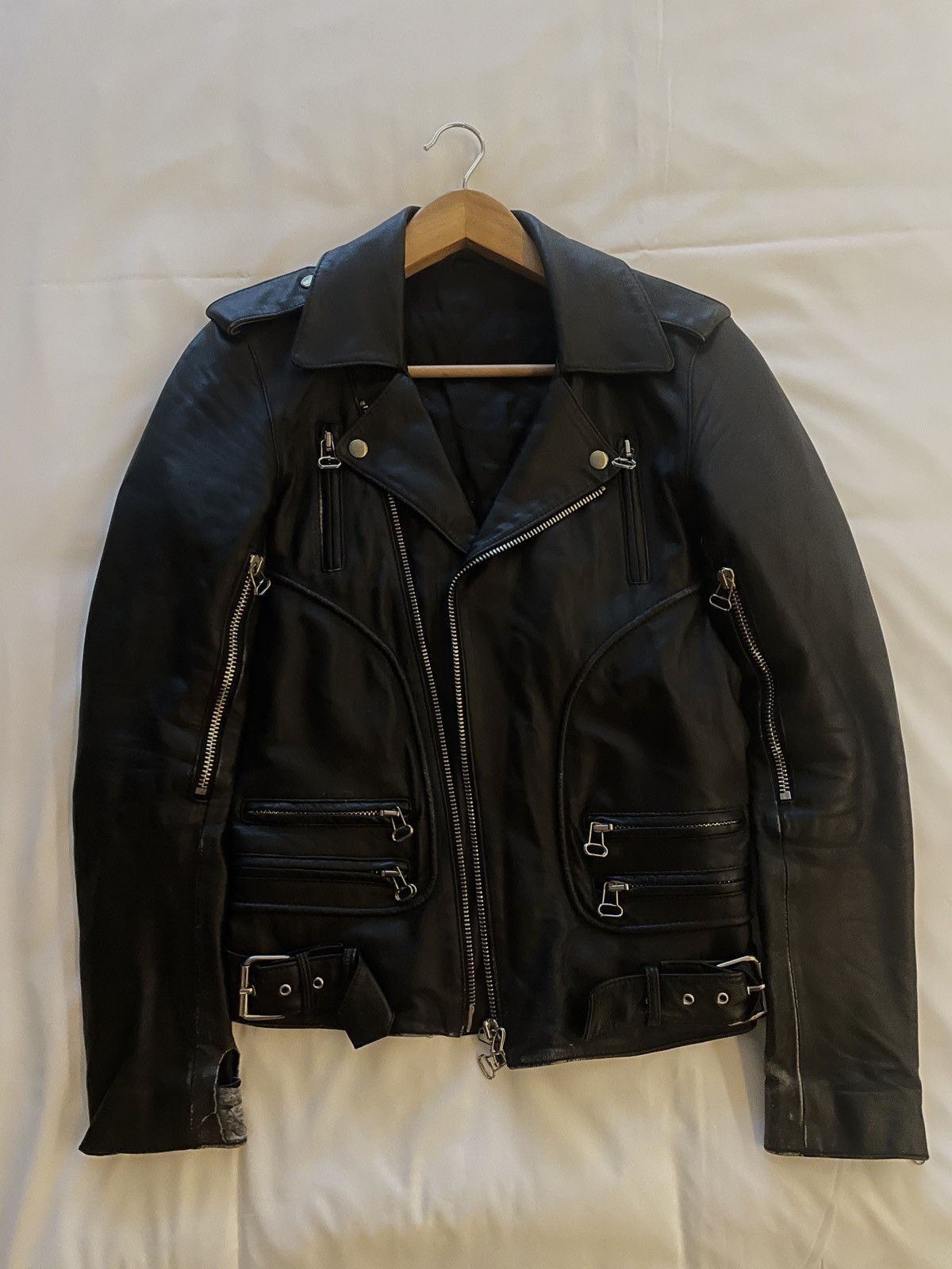 Balmain Decarnin balmain AW10 perfecto lamb leather Size US S / EU 44-46 / 1 - 1 Thumbnail