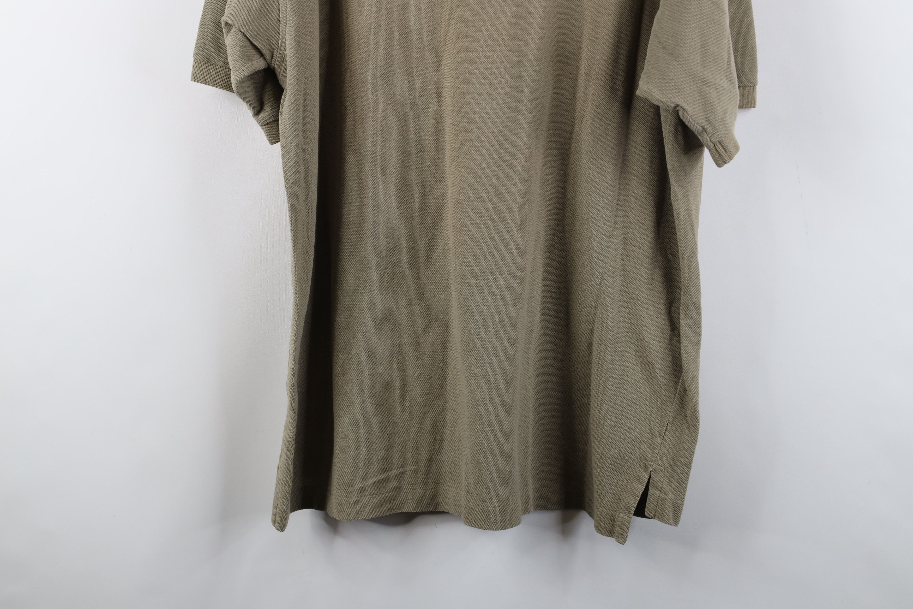 Vintage Vintage 90s Streetwear Blank Knit Collared Golf Polo Shirt Size US L / EU 52-54 / 3 - 14 Thumbnail