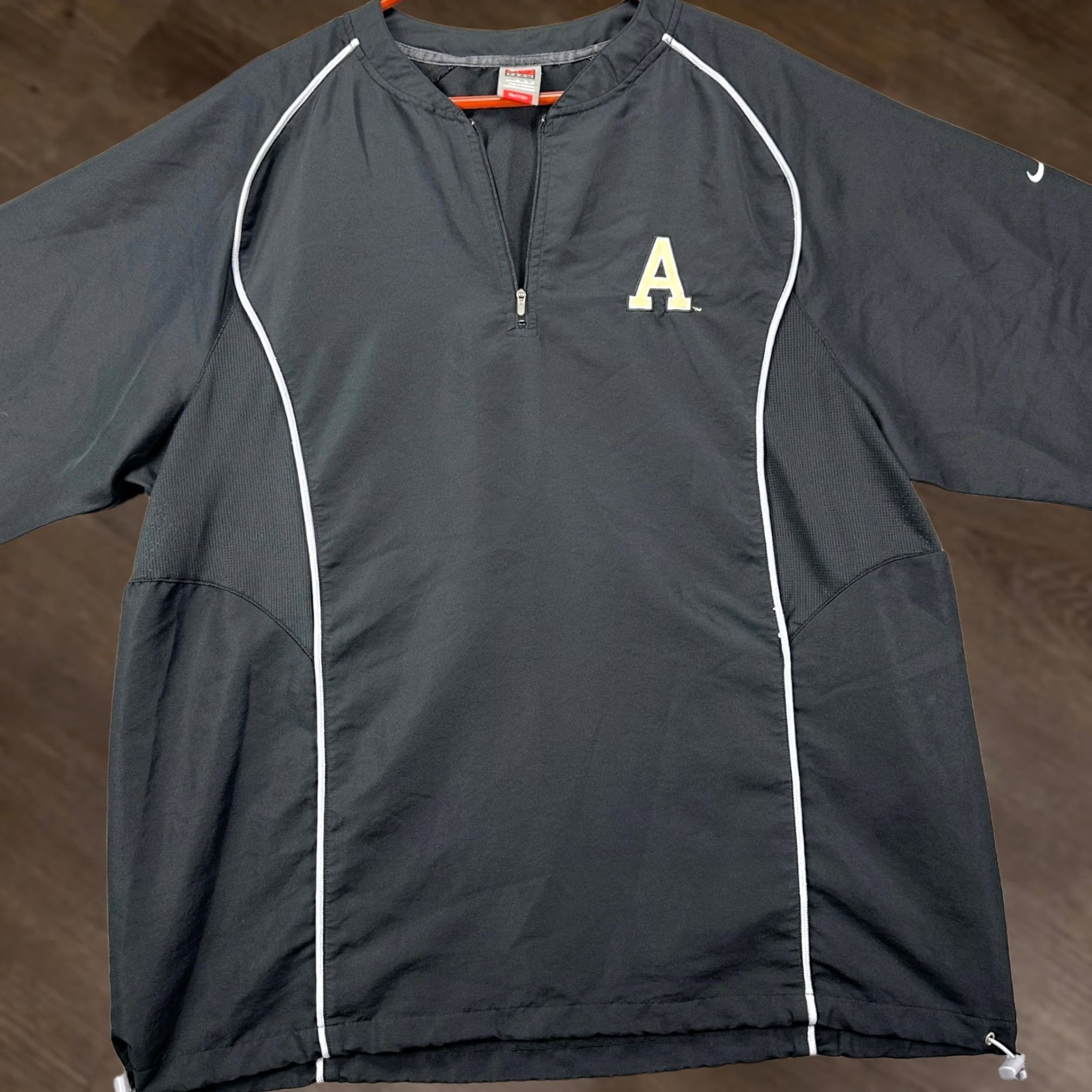 Nike Nike Jacket Lightweight Mens XL Gray Quarter Zip Long Sleeve Pullover Alabama Output: Limited to original title words only. Size US XL / EU 56 / 4 - 1 Thumbnail