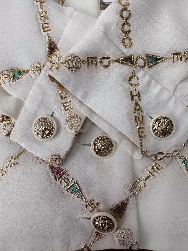 Chanel Chanel 22B Zhang Junying's same white gold chain silk diam Size XXS / US 00 / IT 34 - 4 Thumbnail