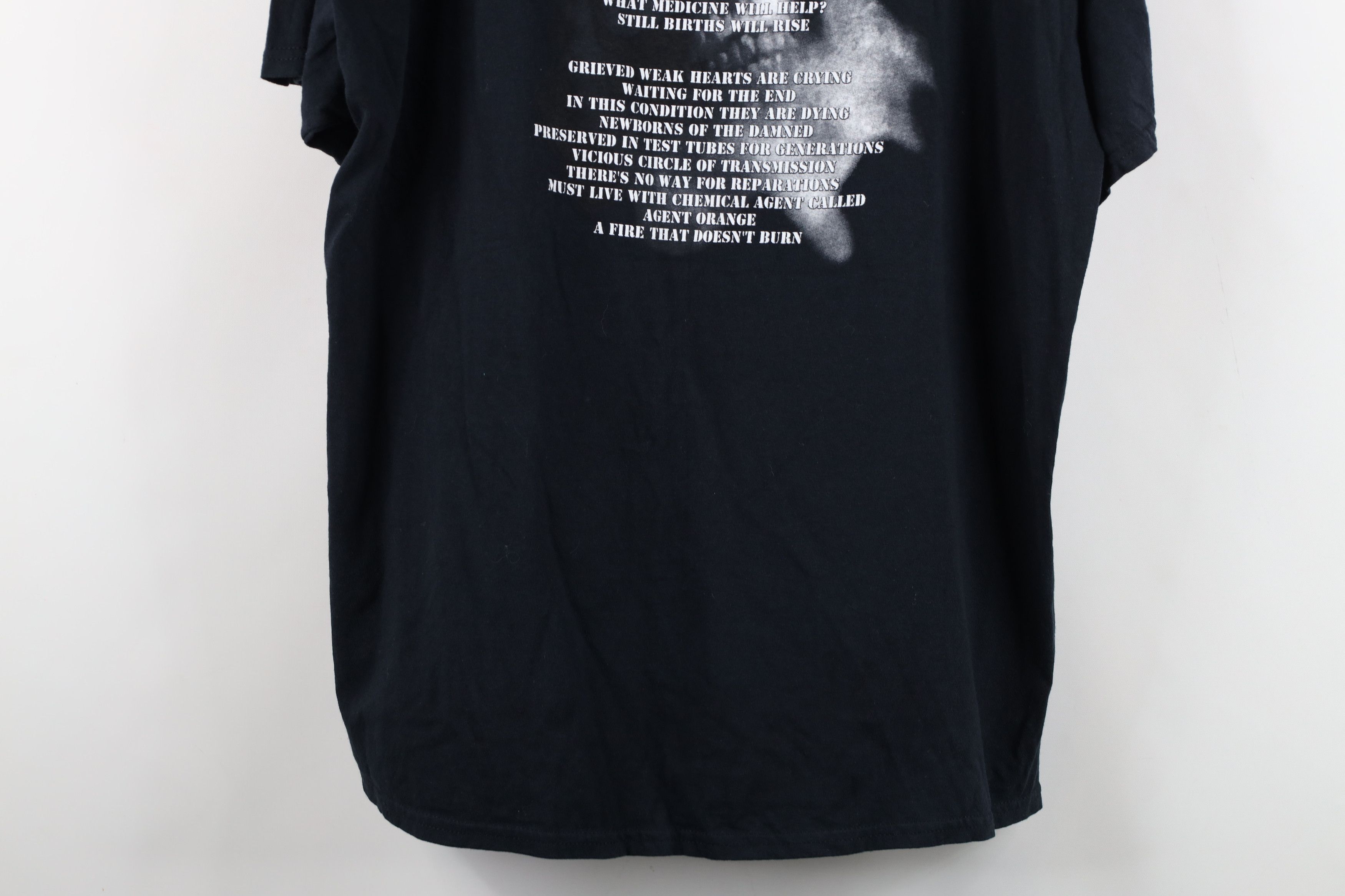 Vintage Retro Y2K Spell Agent Orange Sodom Band Short Sleeve T-Shirt Size US XL / EU 56 / 4 - 16 Thumbnail
