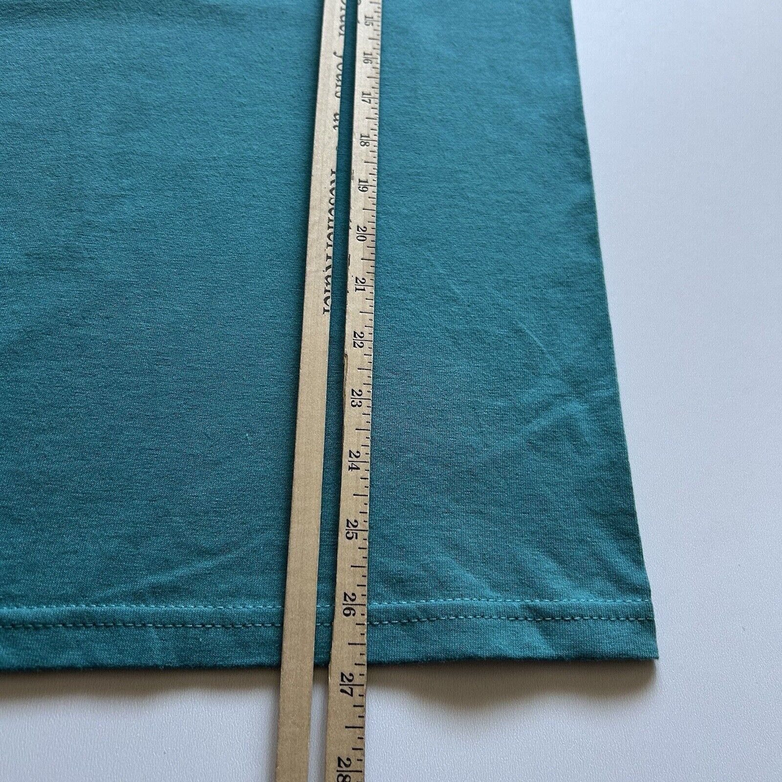 Hanes Vintage 90s Hanes Green Blank T Shirt Small Single Stitched Size US S / EU 44-46 / 1 - 5 Thumbnail