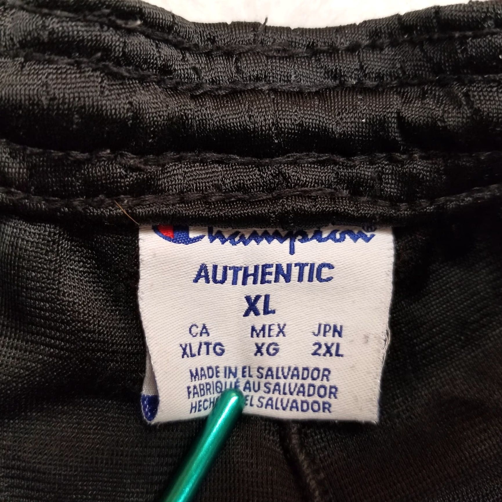 Champion VINTAGE Champion Basketball Shorts Mens XL Black Drawstring Elastic Size US 36 / EU 52 - 3 Thumbnail