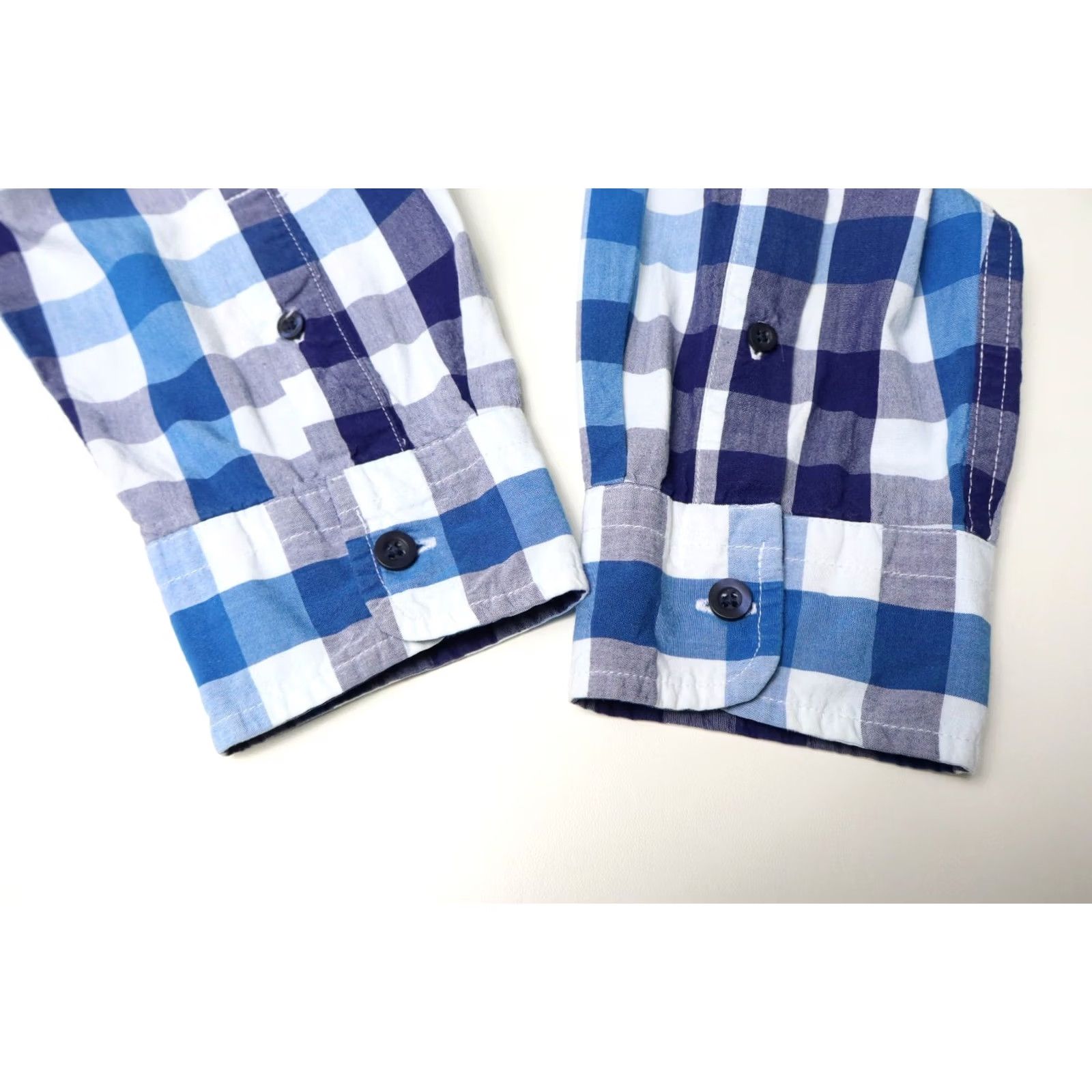 Desigual DESIGUAL Shirt Men's 2XL Regular Fit Collared Multicolor Check Button-Up Size US XXL / EU 58 / 5 - 6 Thumbnail