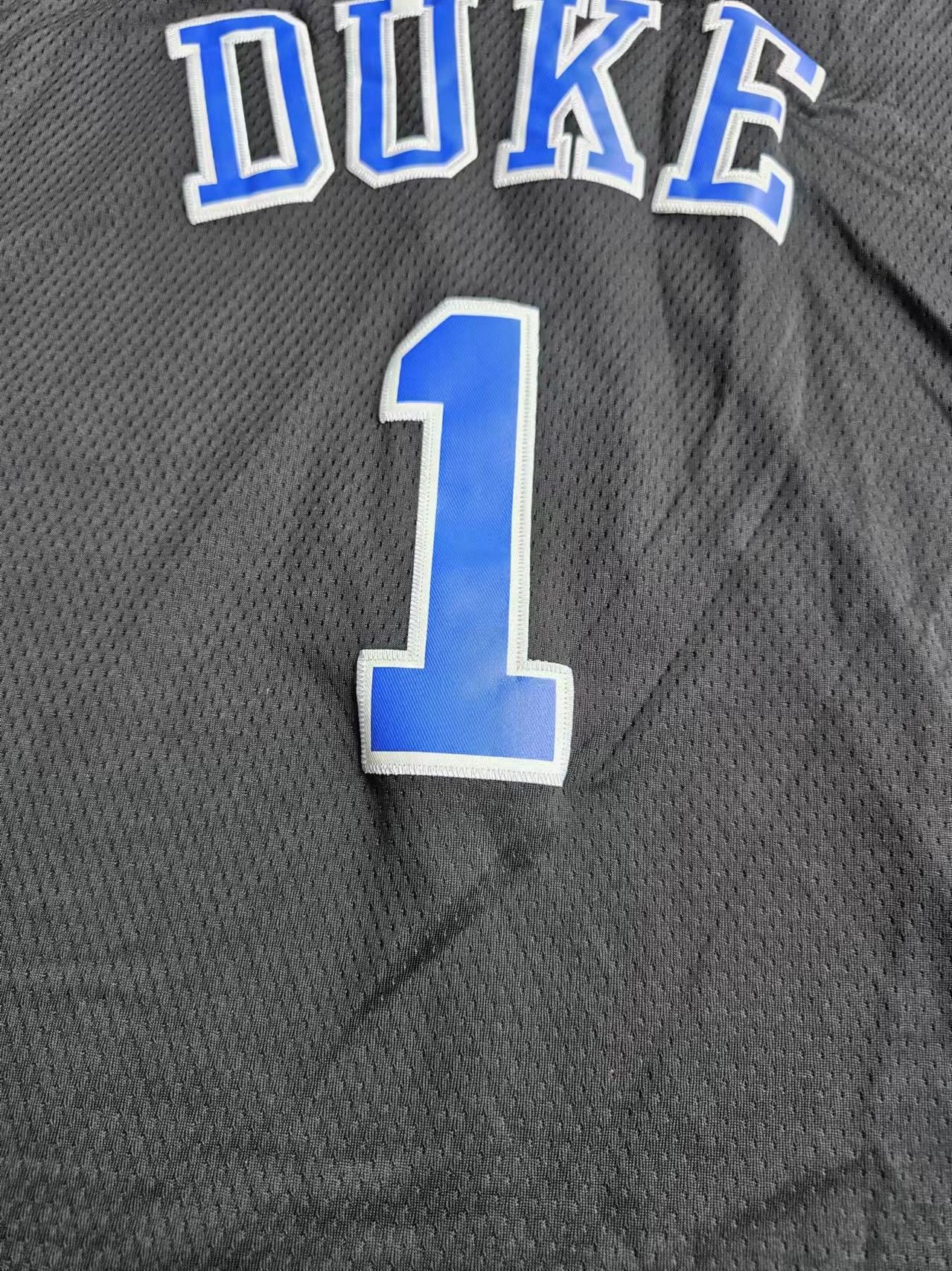 NCAA Duke #1 Zion Williamson Jersey L Size US L / EU 52-54 / 3 - 3 Thumbnail