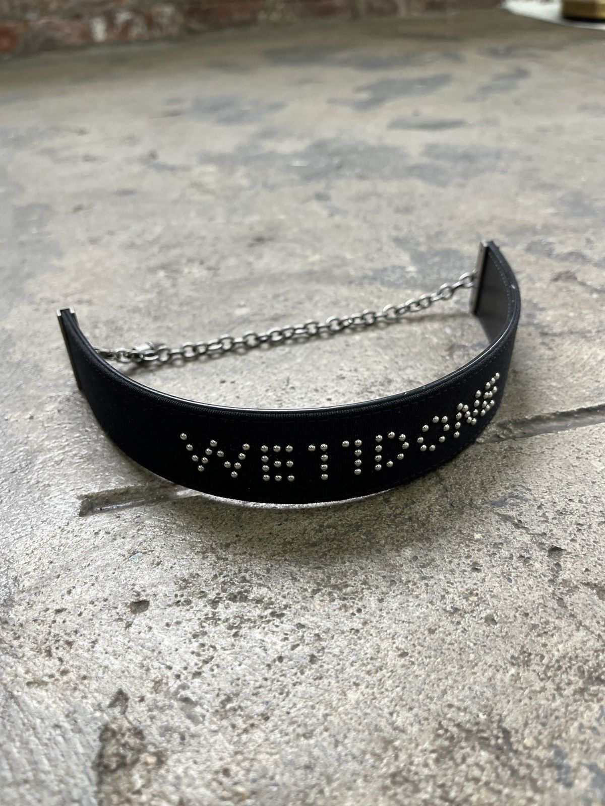 WE11DONE WE11DONE Studded Choker Necklace (unisex) Size ONE SIZE - 8 Thumbnail