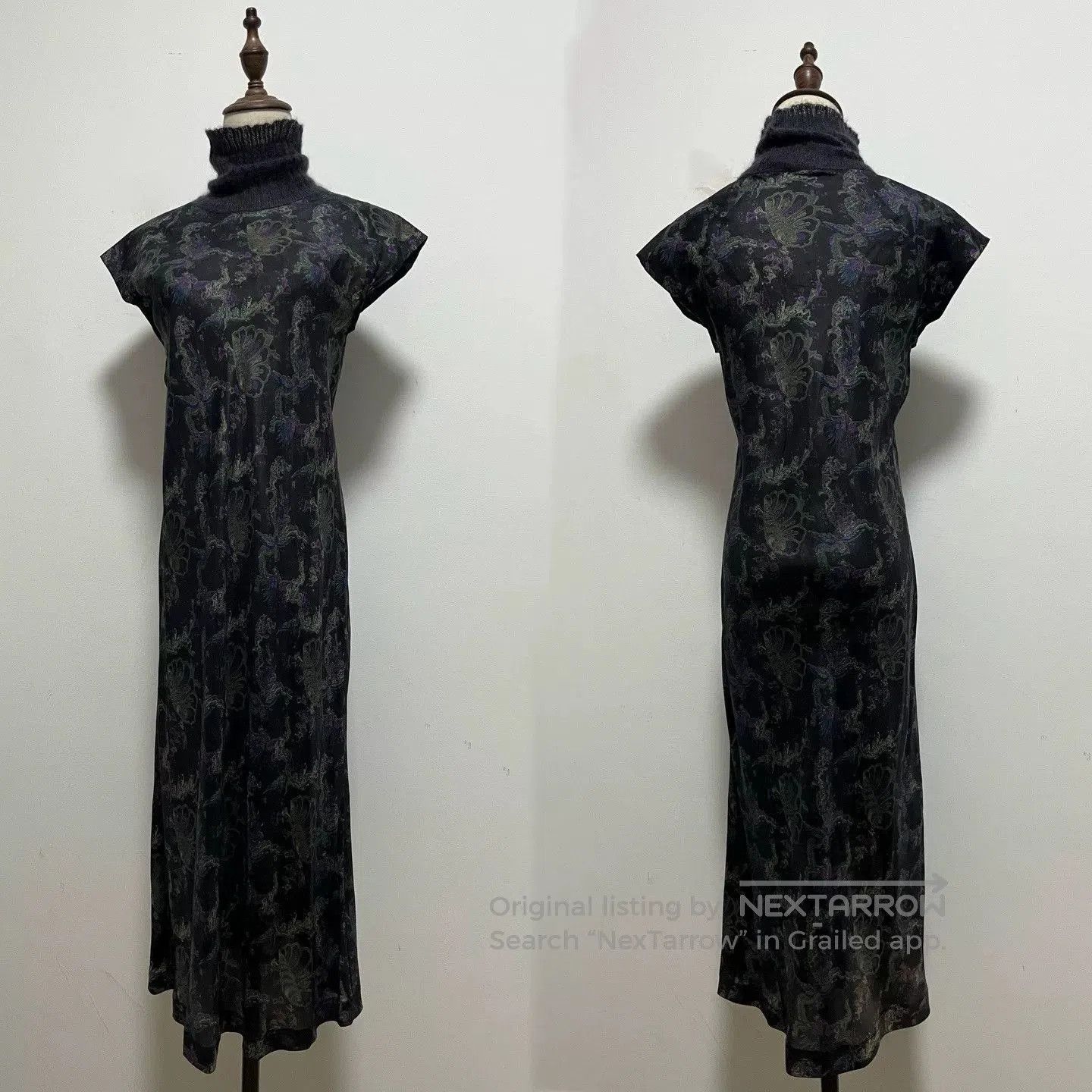 Dries Van Noten Dries Van Noten 1998 FW Silk Dress. Size XS / US 0-2 / IT 36-38 - 1 Thumbnail