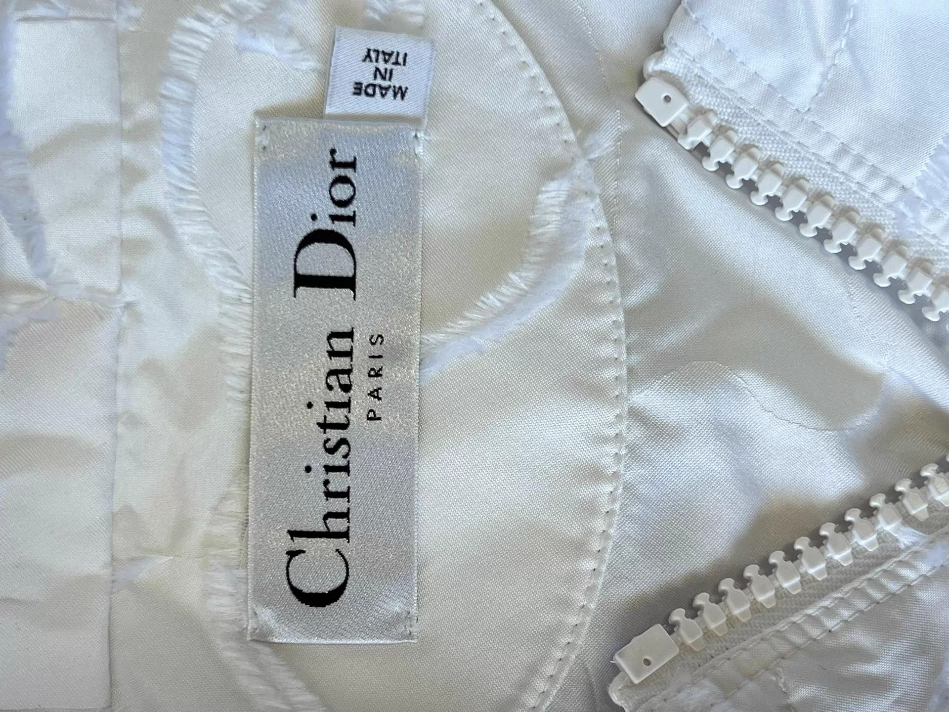 Dior Dior White Camo Half-Zip Hooded Jacket XS Size XS / US 0-2 / IT 36-38 - 6 Thumbnail