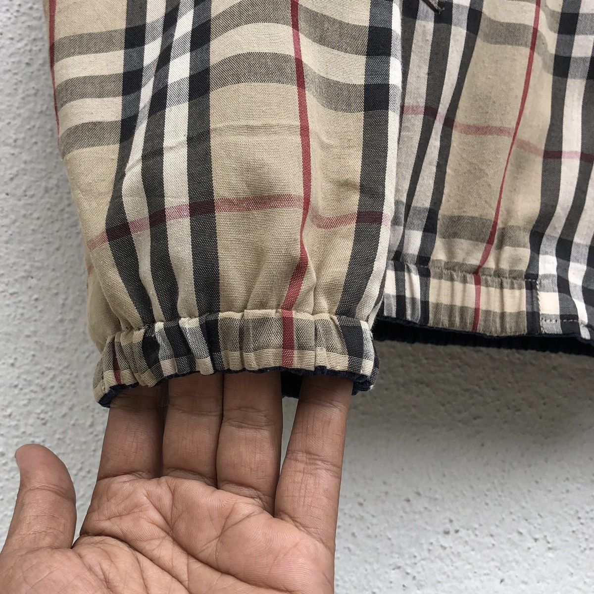 Burberry Vintage Burberrys Checked Reversible Bomber Jacket Size US M / EU 48-50 / 2 - 13 Thumbnail