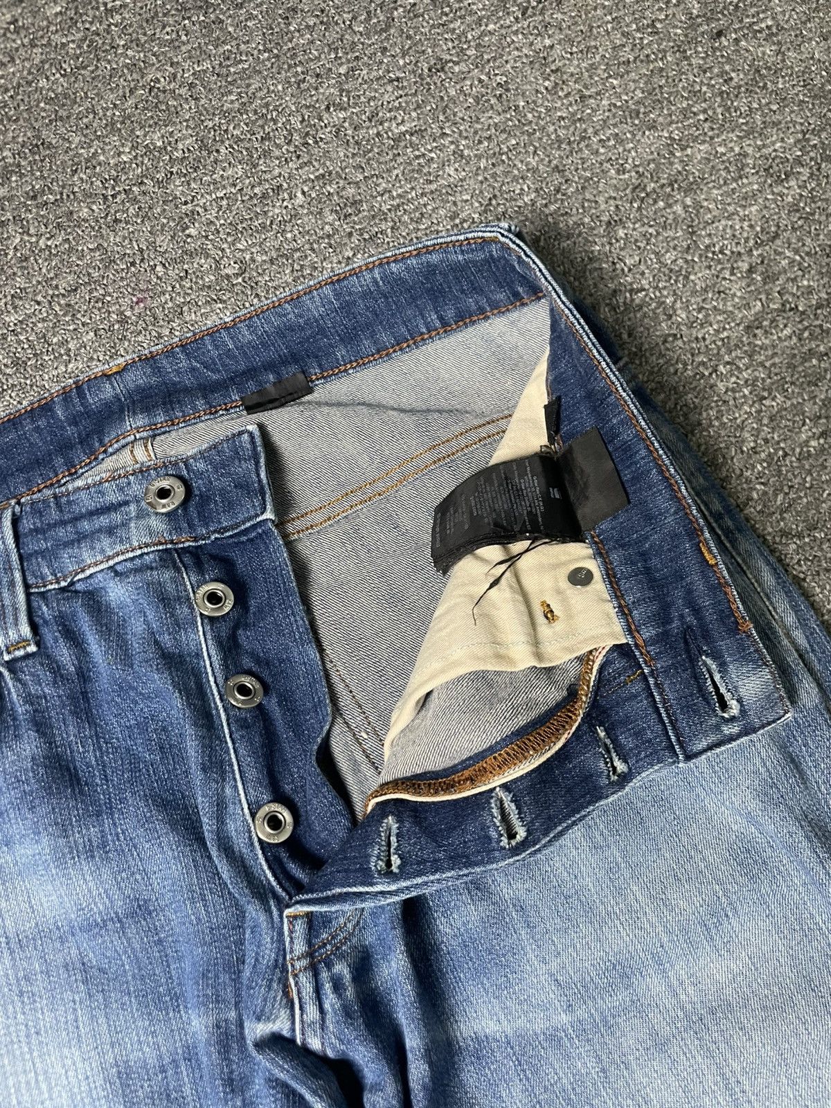 G-Star × Vintage G STAR RAW Brand Tapered Jeans (84) Size US 30 / EU 46 - 6 Thumbnail