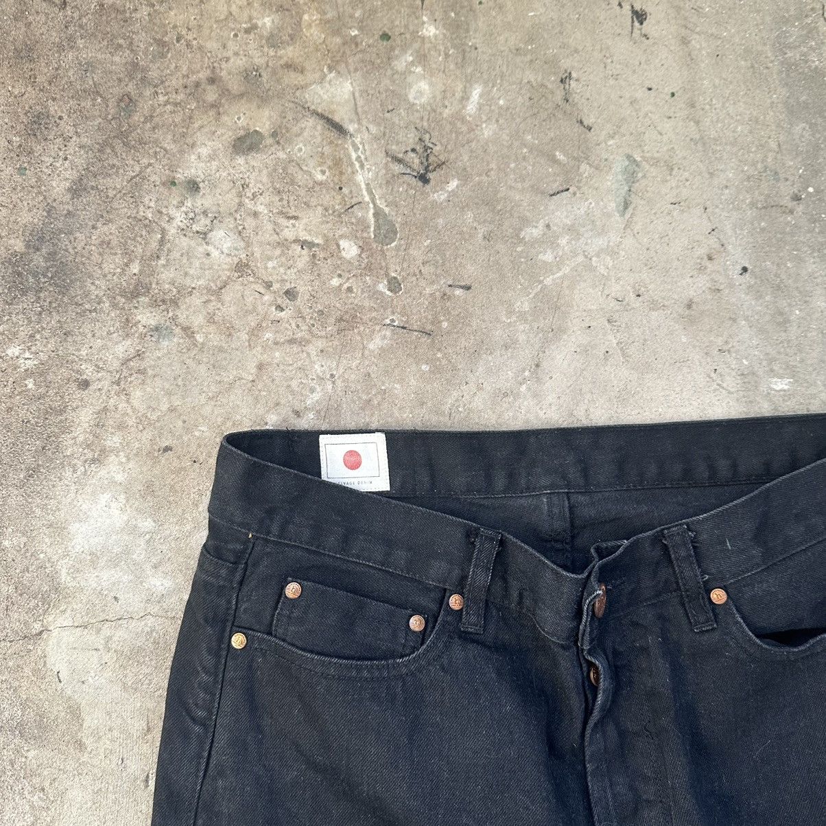 Han Kjobenhavn HAN Kjobenhavn Selvedge regular fit Japan Black Denim Size US 31 - 5 Thumbnail
