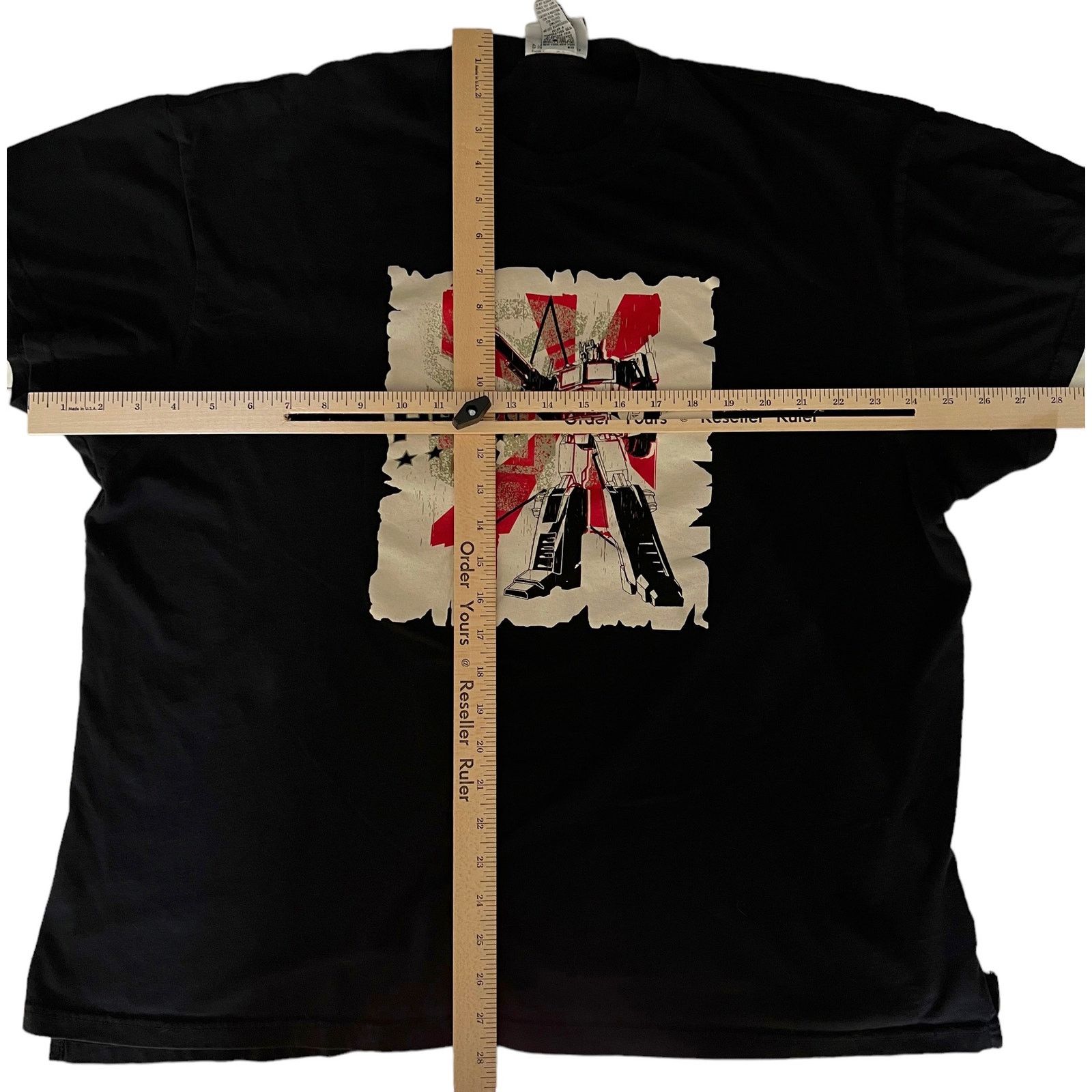 Transformers Transformers Optimus Prime T-Shirt XL Black 2009 Graphic Tee Size US XL / EU 56 / 4 - 12 Thumbnail