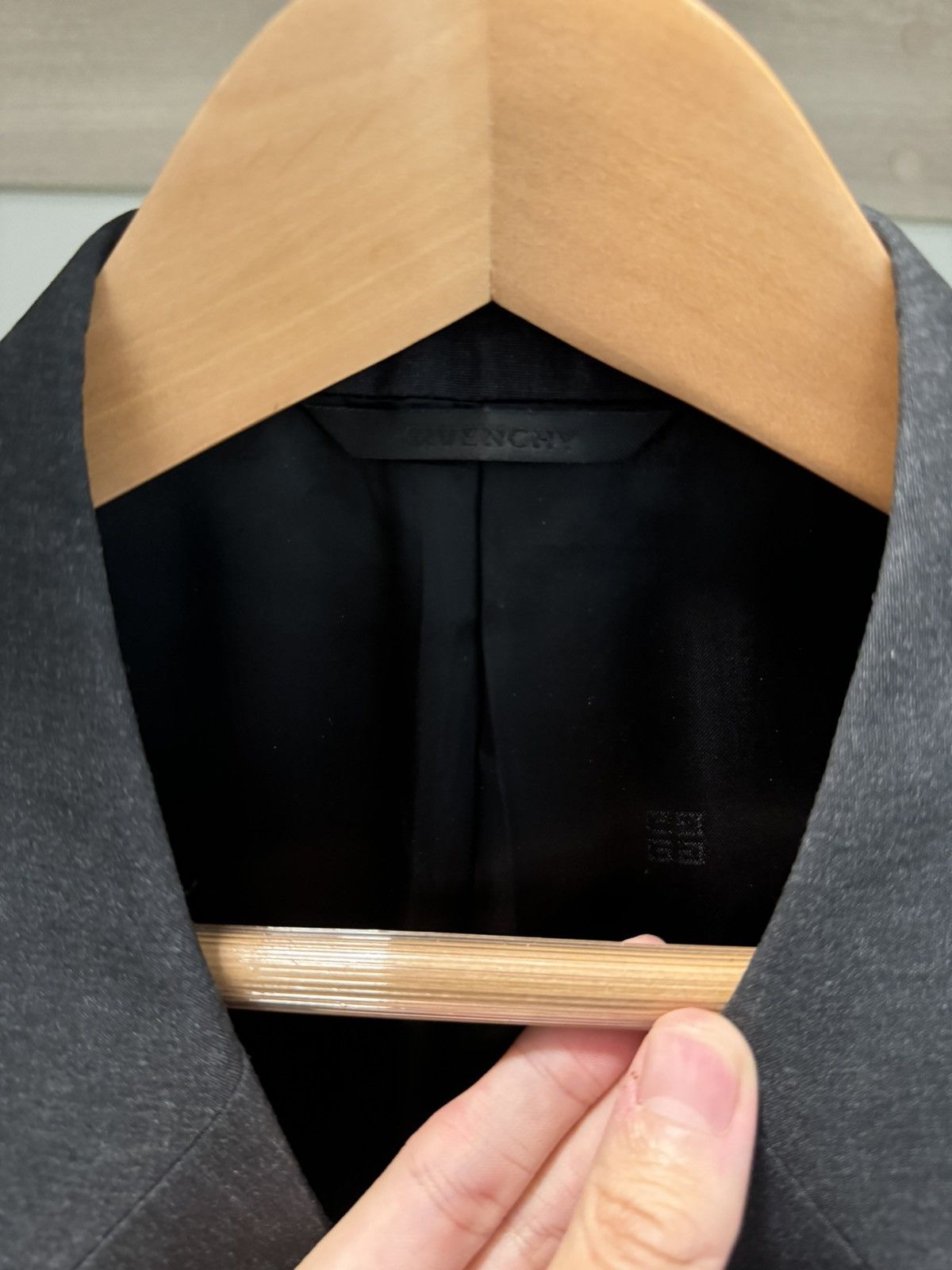 Givenchy Givenchy Blazer Gray U-Lock 50 Size 50R - 9 Thumbnail