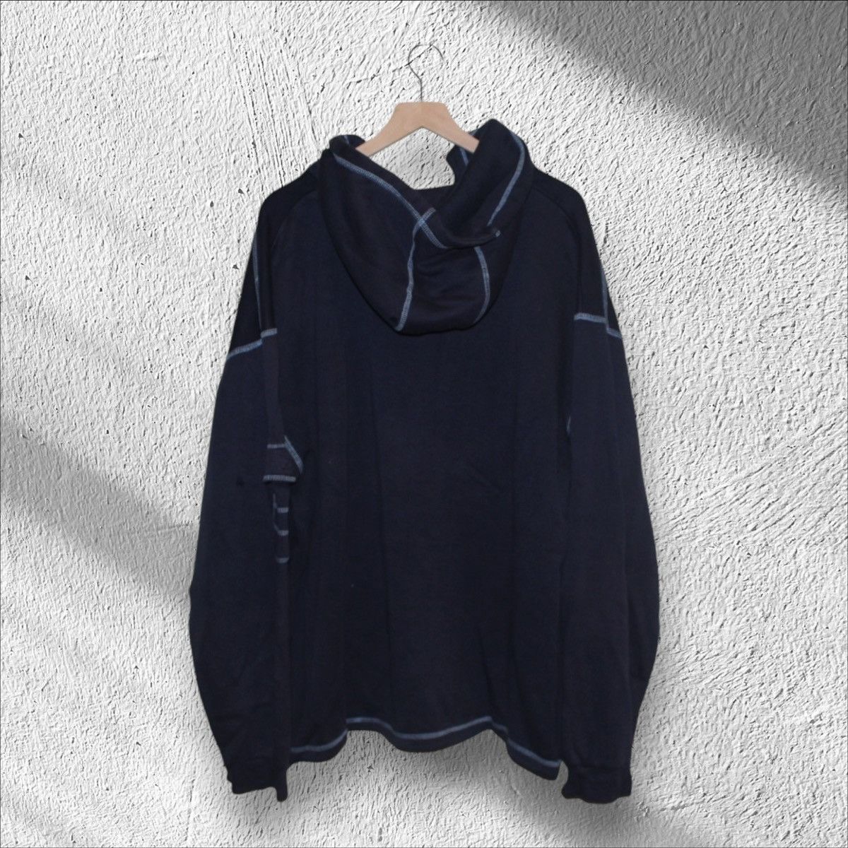 Sean John × Vintage Vintage Sean John Embroidered Oversized Hoodie 2XL Size US XXL / EU 58 / 5 - 2 Thumbnail