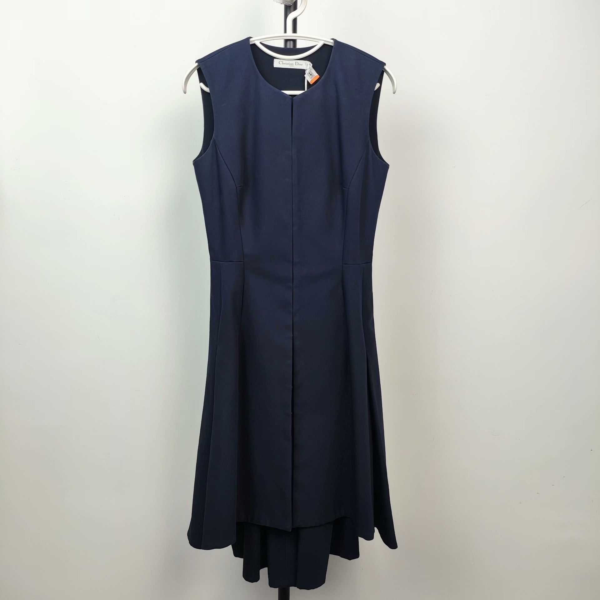 Dior Dior Cotton Blue Dress L Women Size L / US 10 / IT 46 - 1 Thumbnail