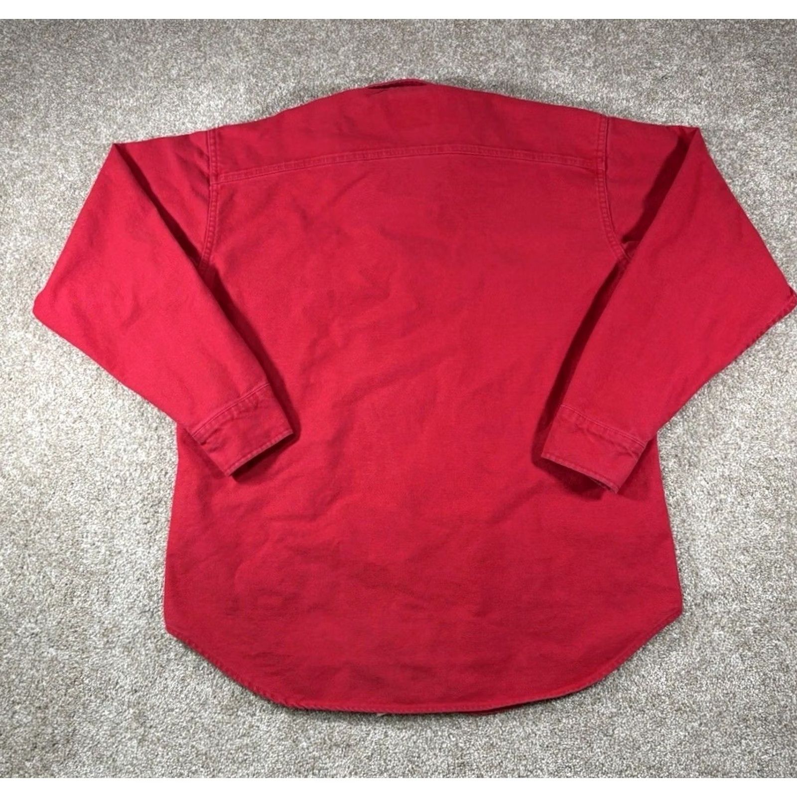 Vintage VINTAGE Woolrich Button-Up Shirt Mens M Flannel Heavyweight Red Long Sleeve Classic Cookbook? Size US M / EU 48-50 / 2 - 6 Thumbnail