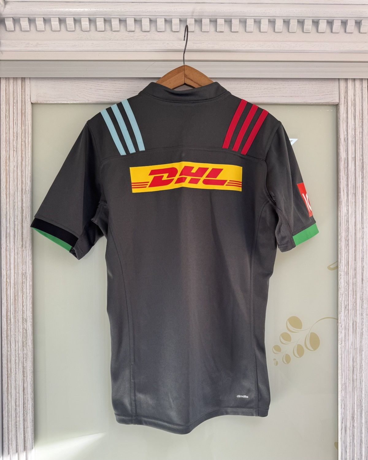 Adidas Harlequins 2016-2017 Rugby Shirt 150th Unniversary Jersey Size US M / EU 48-50 / 2 - 2 Thumbnail