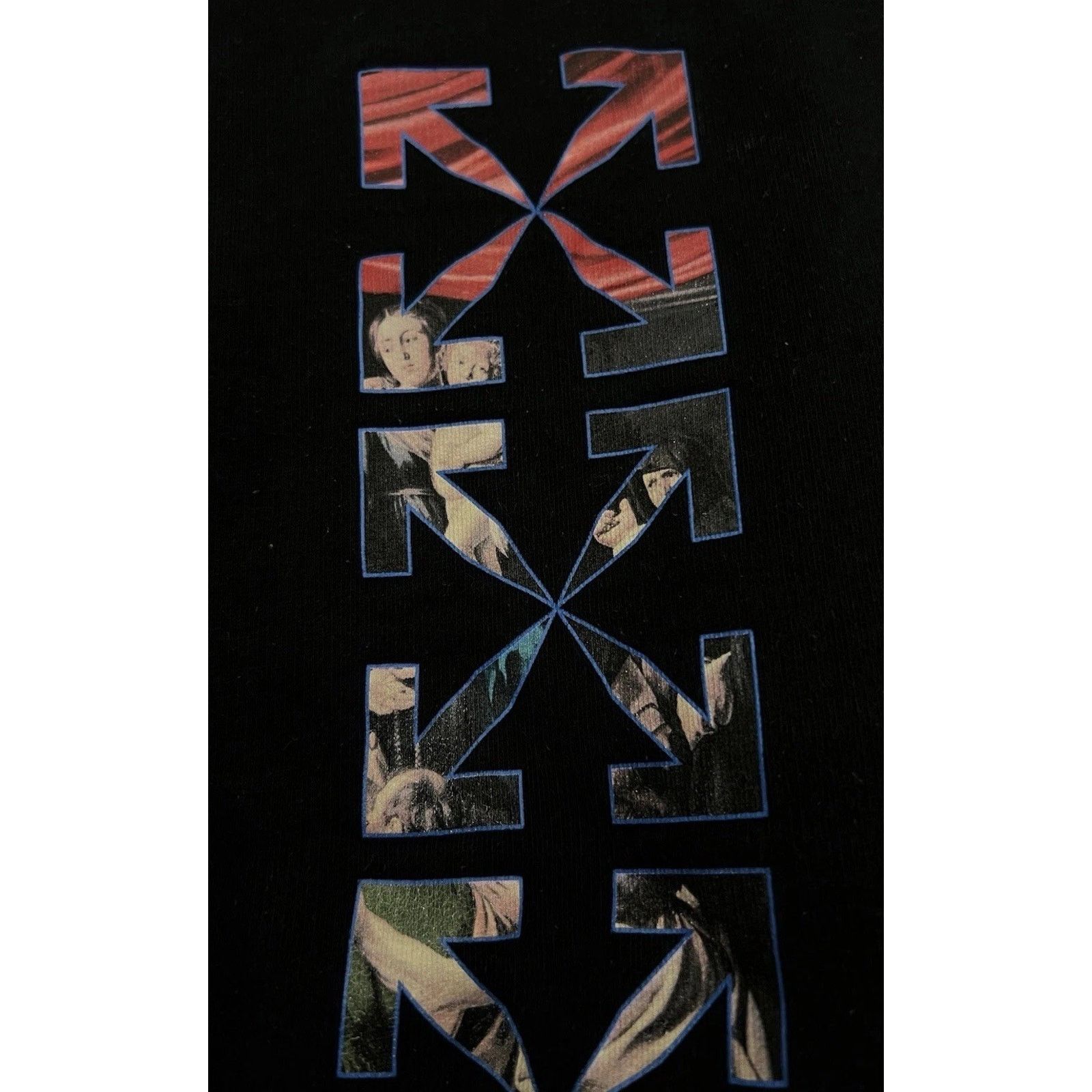 Off-White Size XS - Off-White Caravaggio Diagonal Print Sweatpants Size 31" - 2 Thumbnail