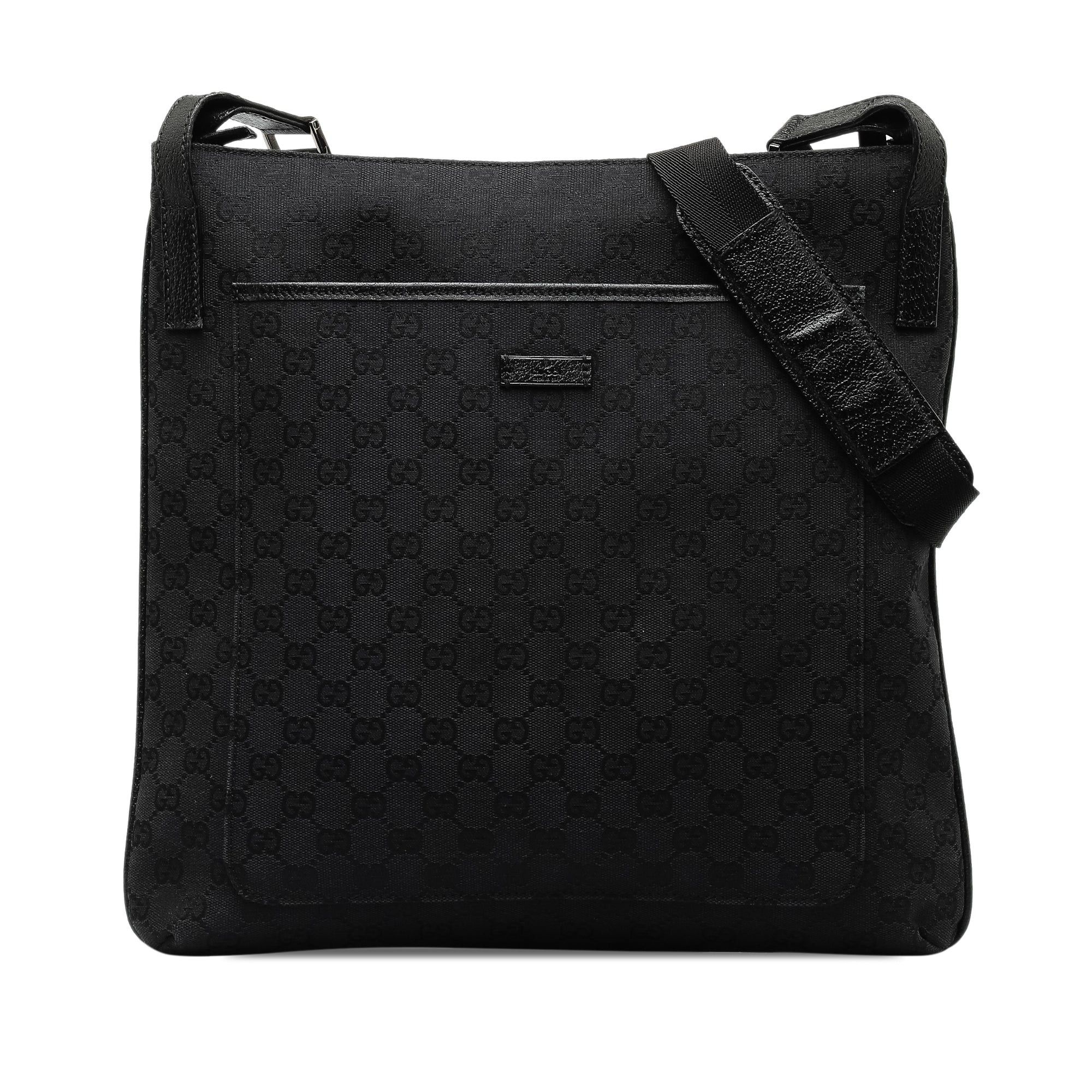 image of Gucci GG Canvas Crossbody Crossbody Bag in Black, Women's