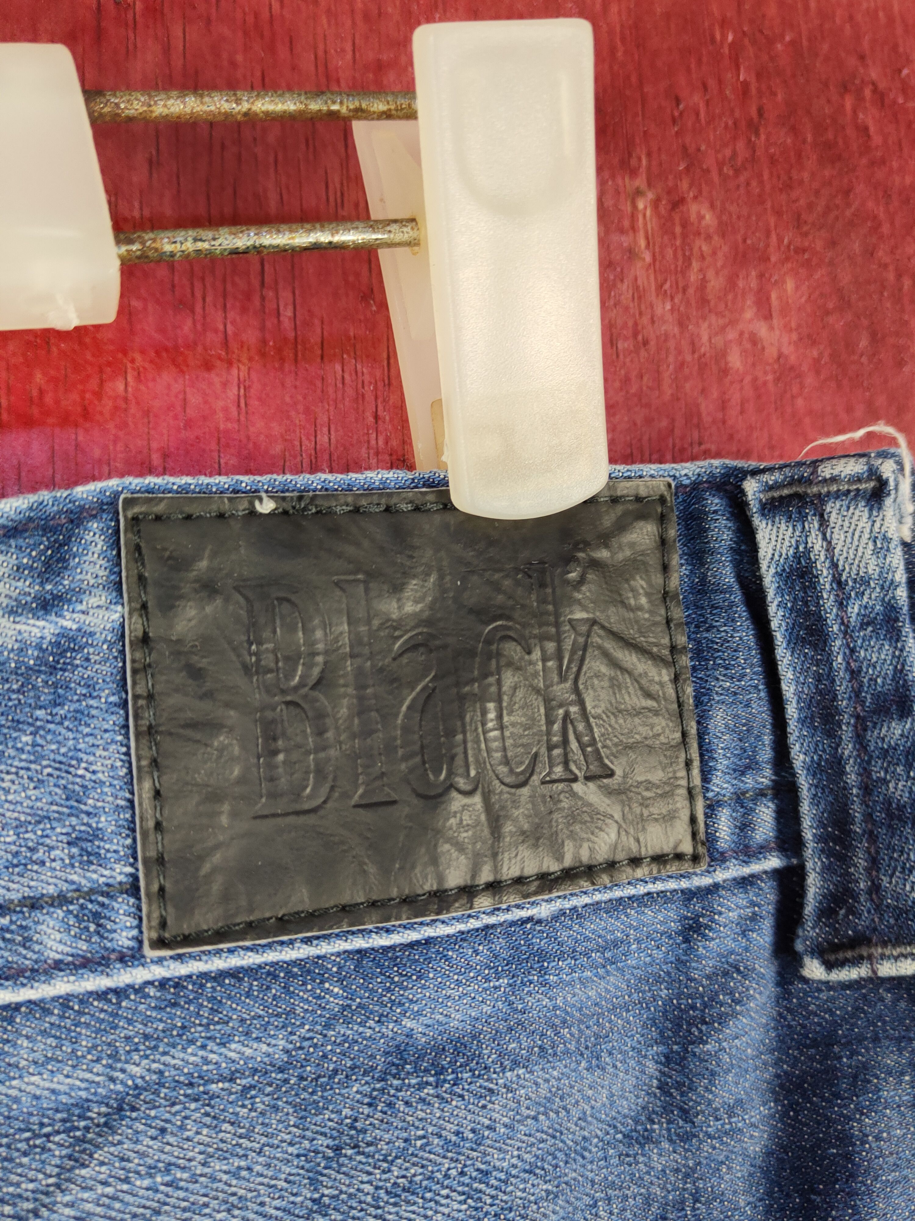 Japanese Brand Back Number-Black Dark Blue Faded Multipocket Denim #S1599 Size US 30 / EU 46 - 10 Thumbnail