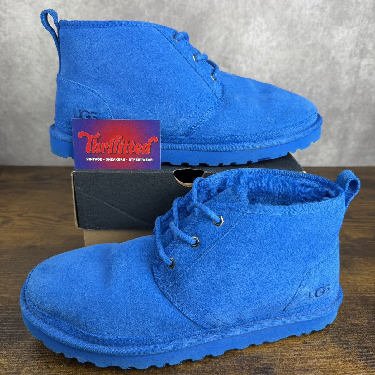 Ugg UGG Neumel Boot Dive Blue 3236-DVE Winter Chukka Ankle Boots Size US 12 / EU 45 - 1 Thumbnail