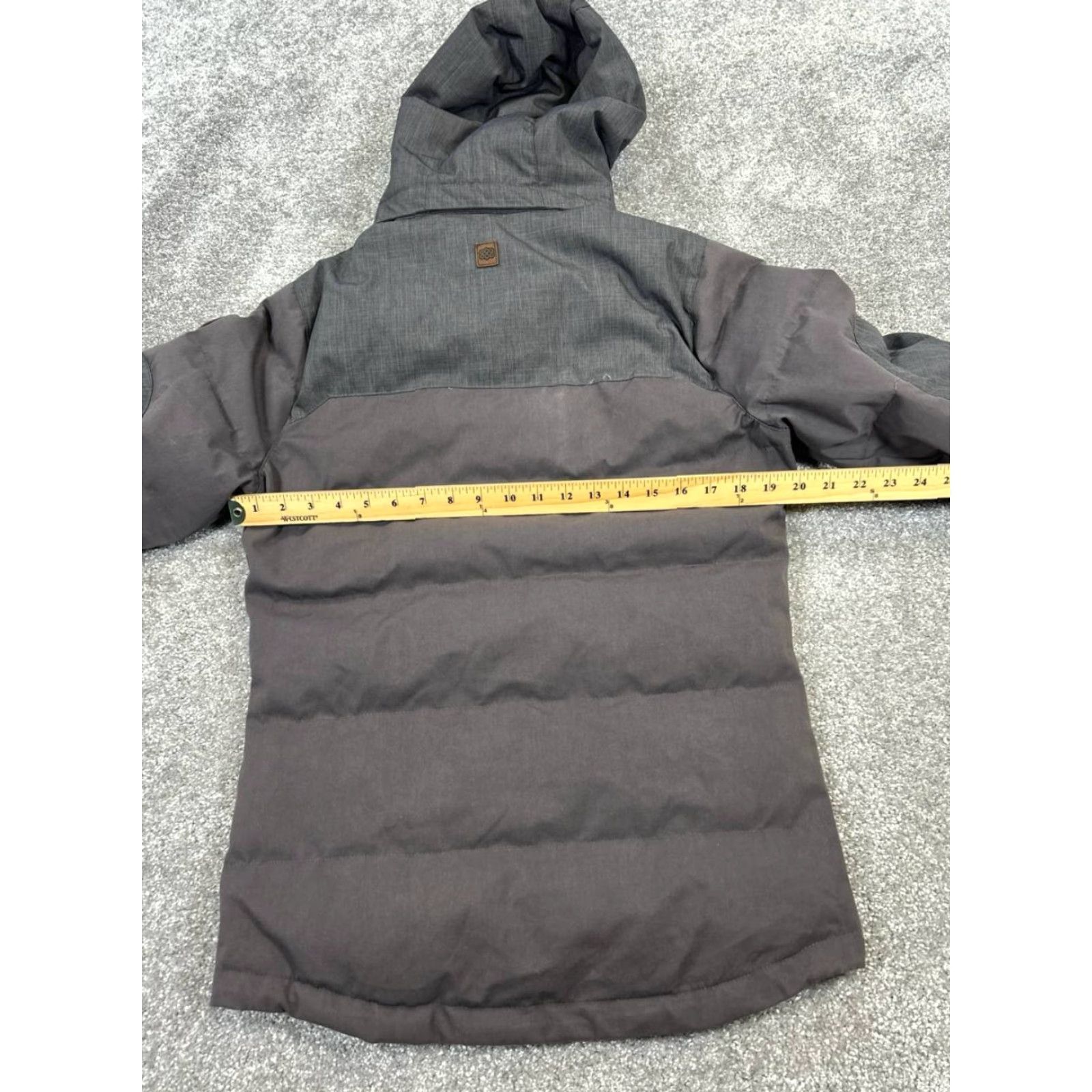 Vintage Sherpa Jacket Womens Small Purple Gray Down Insulated Full Zip Puffer Size S / US 4 / IT 40 - 5 Thumbnail