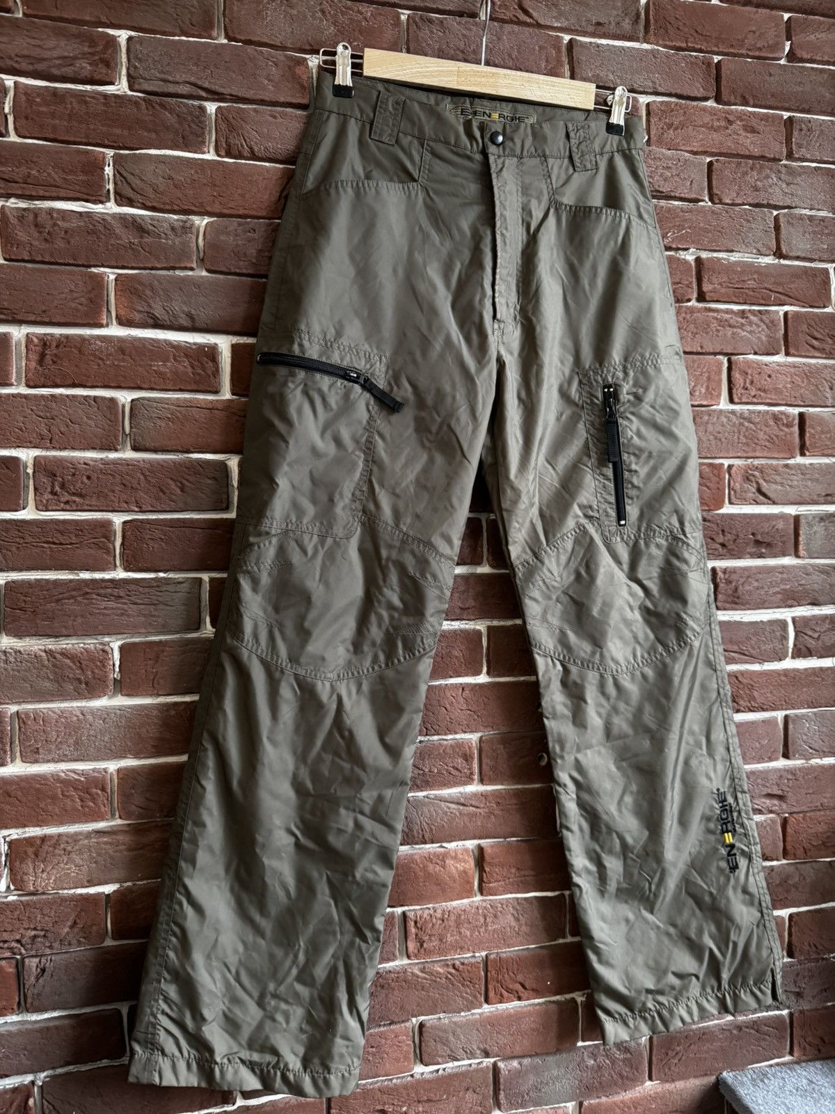 Energie Rare Y2K Energie Green Cargo Sweat Track Pants Italy 30 Size US 30 / EU 46 - 6 Thumbnail