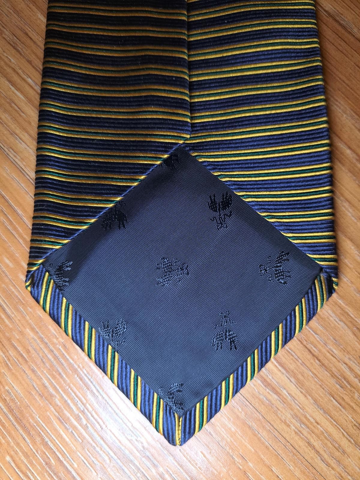 Brooks Brothers Brooks Brothers Silk Tie Blue Multicolor Striped Made in USA Size ONE SIZE - 3 Thumbnail