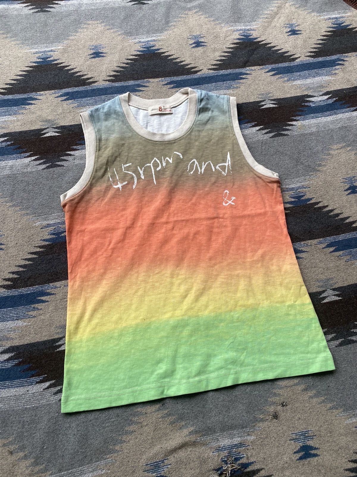 45rpm 45Rpm rainbow relaxed tanktop Size US M / EU 48-50 / 2 - 1 Thumbnail