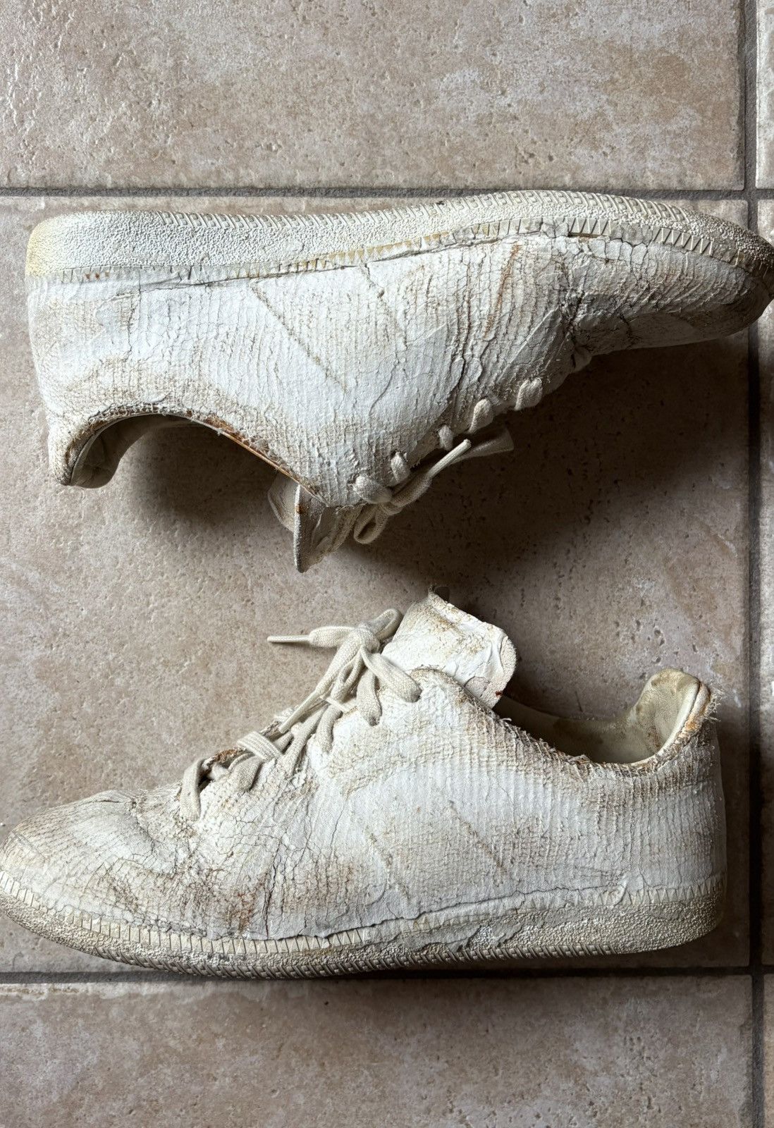 Maison Margiela Plaster Cast Replica German Army Trainers Size US 8 / EU 41 - 2 Thumbnail