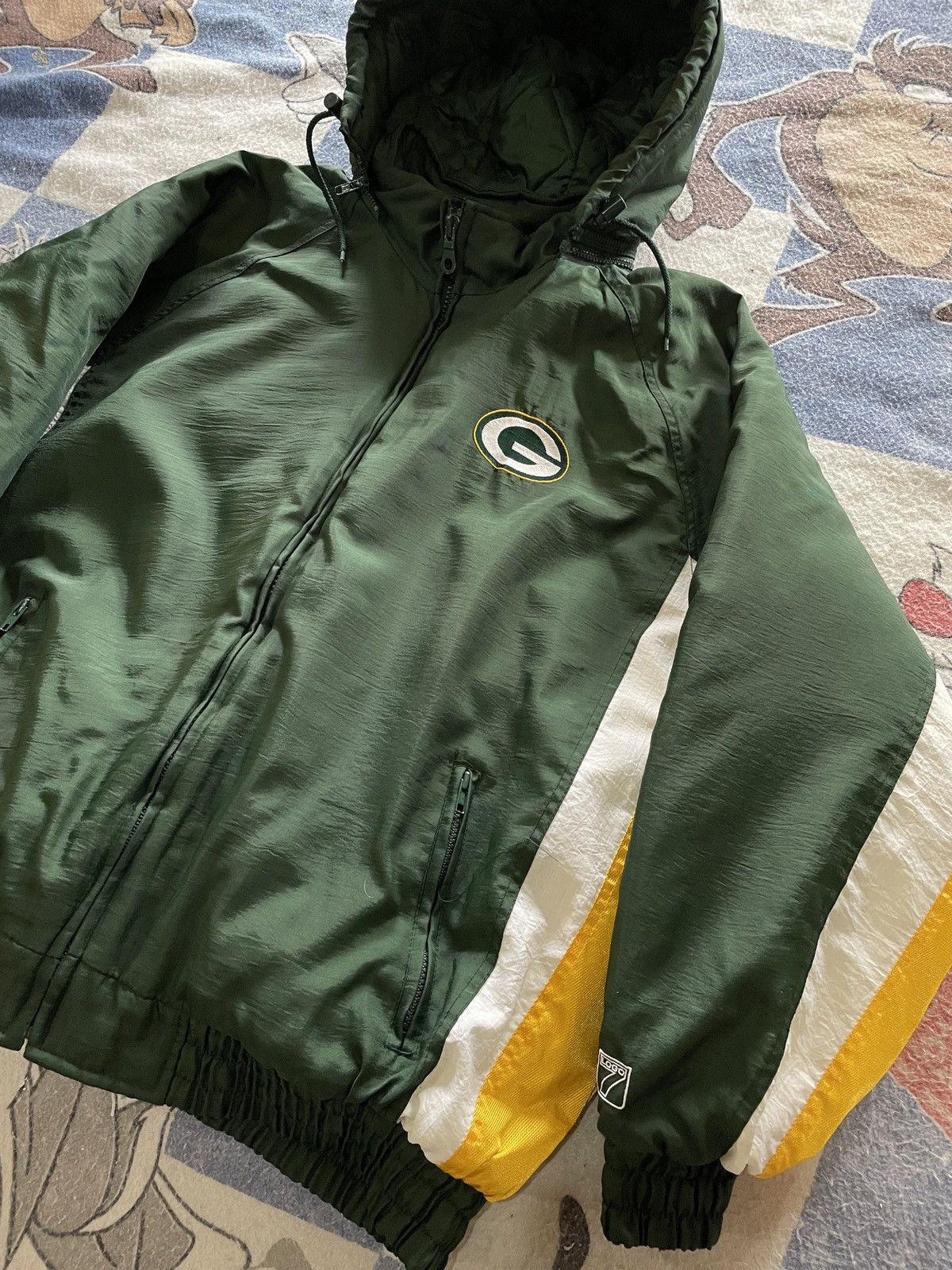 Logo 7 Vintage Green Bay packers logo 7 puffer Size US XXL / EU 58 / 5 - 2 Thumbnail