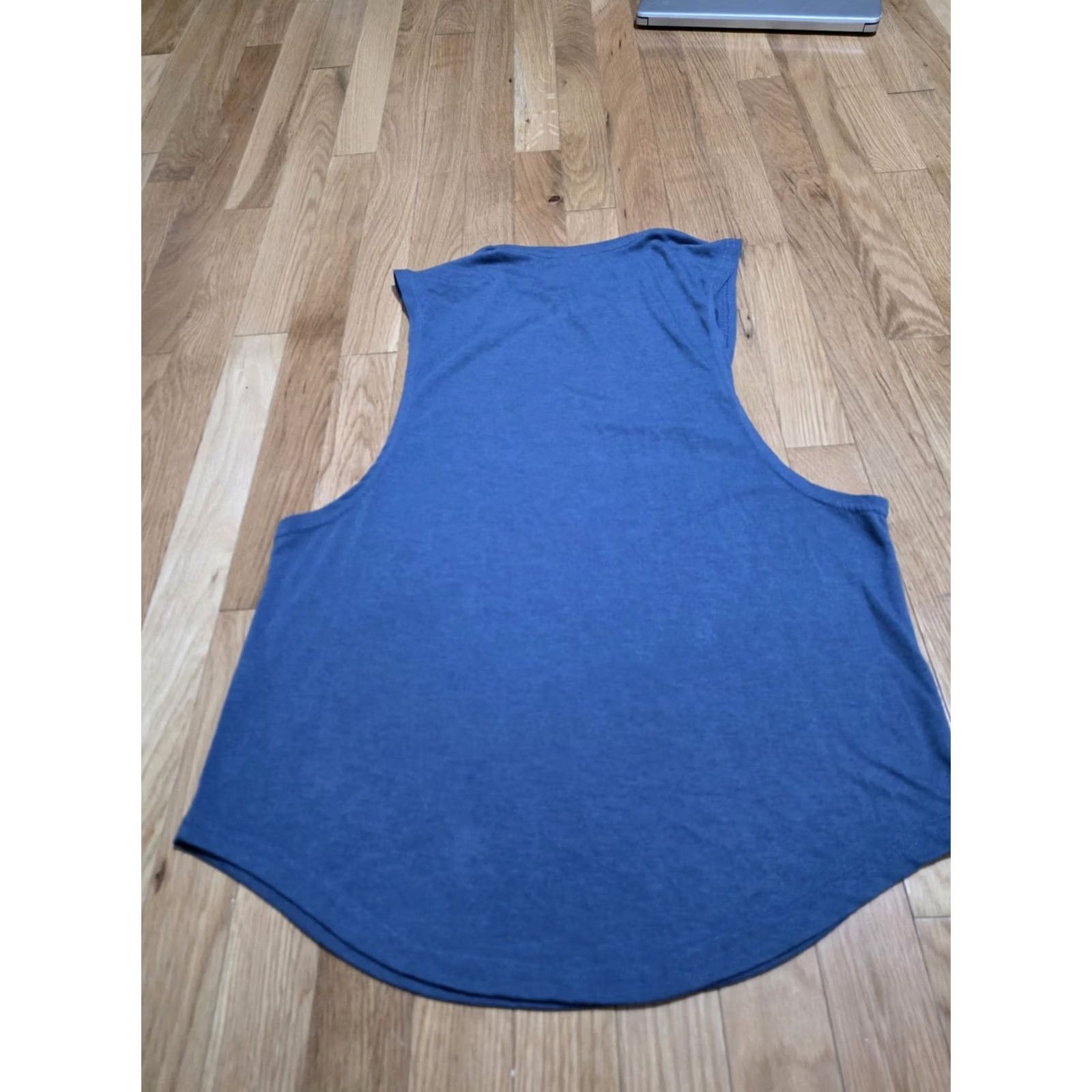 Vintage GYM REVOLUTION Men's Tank Shirt Workout Fitness Blue Medium M Size US M / EU 48-50 / 2 - 3 Thumbnail