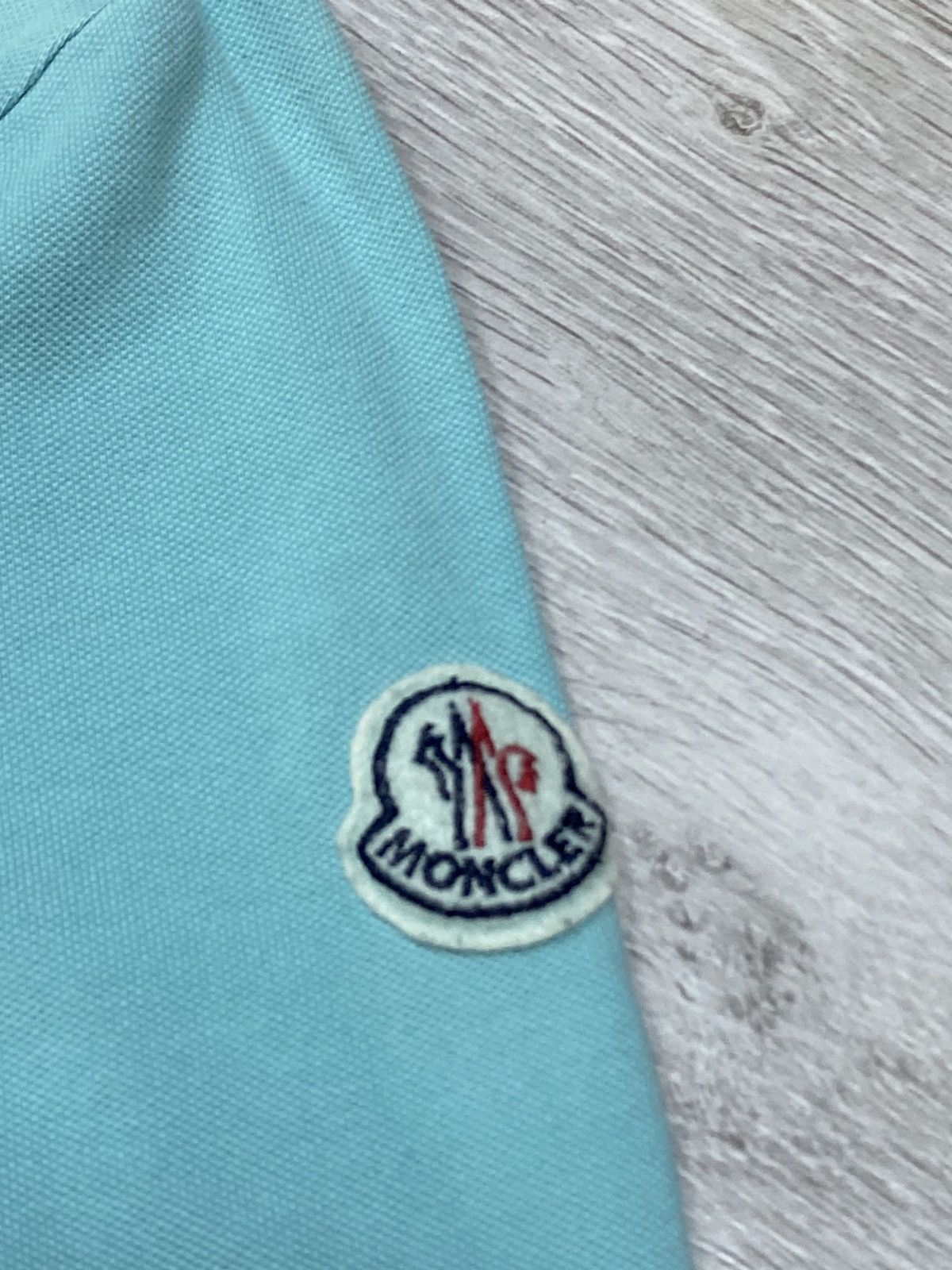 Moncler Moncler vintage France 🇫🇷 painted big logo polo Manica Corta Size US L / EU 52-54 / 3 - 5 Thumbnail