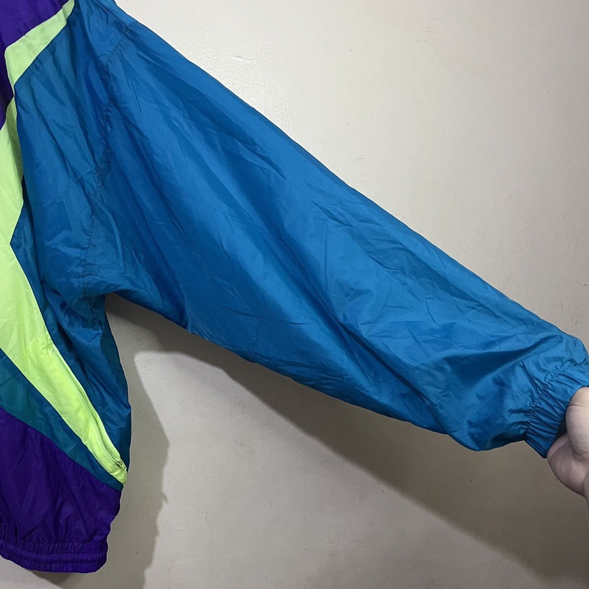 Nike 90's Nike Tritone Zip Up Windbreaker Jacket Size US XL / EU 56 / 4 - 5 Thumbnail