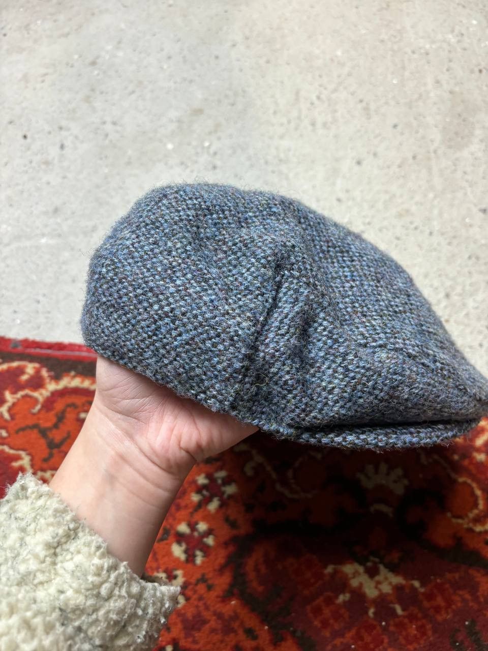 Harris Tweed × Vintage Vintage Y2K Harris Tweed Wool Hooligan Cap Size ONE SIZE - 1 Thumbnail