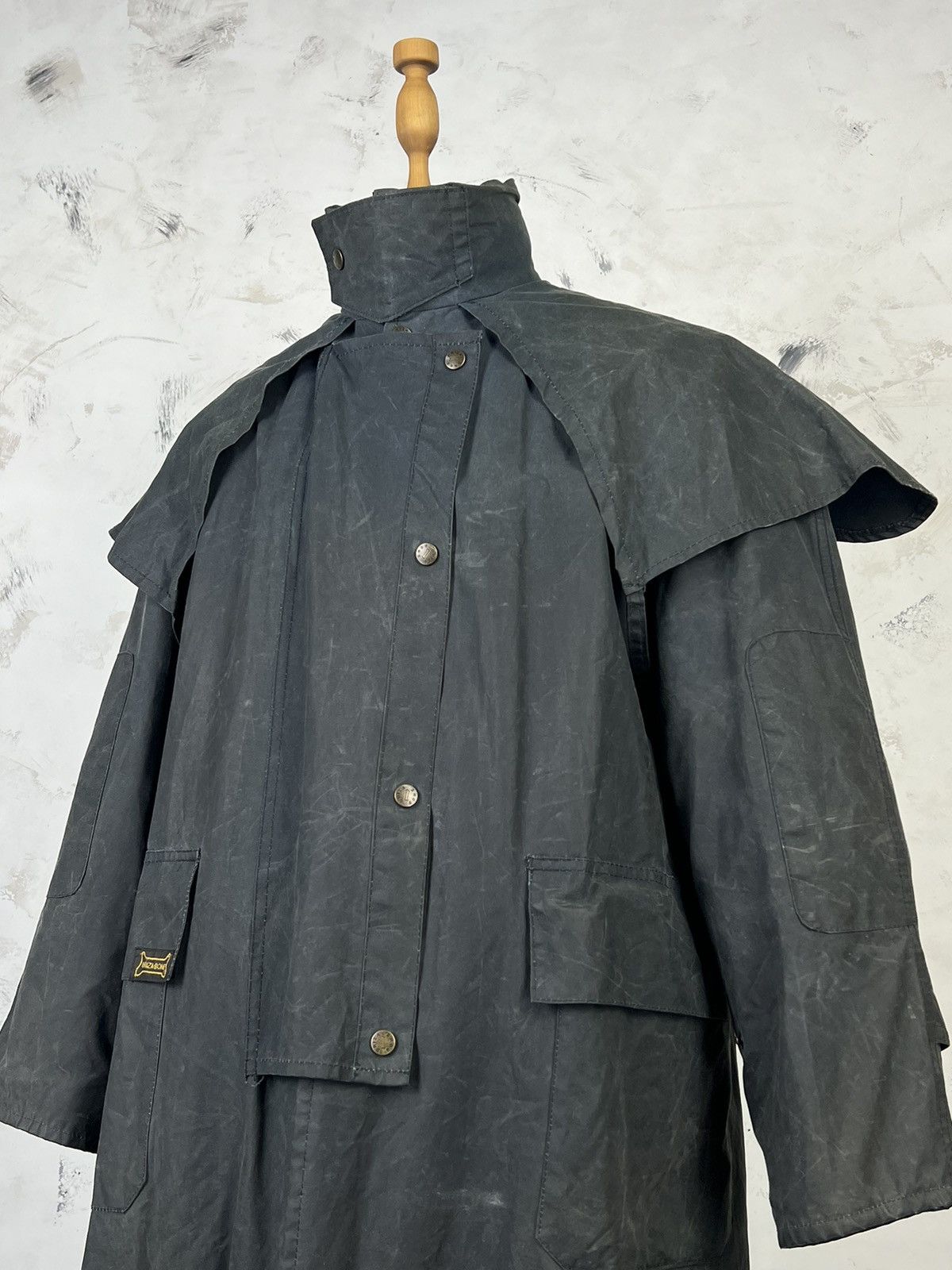 Vintage Driza-Bone Waxed Oilskin Long Coat Bushman Duster Size S Size US S / EU 44-46 / 1 - 4 Thumbnail