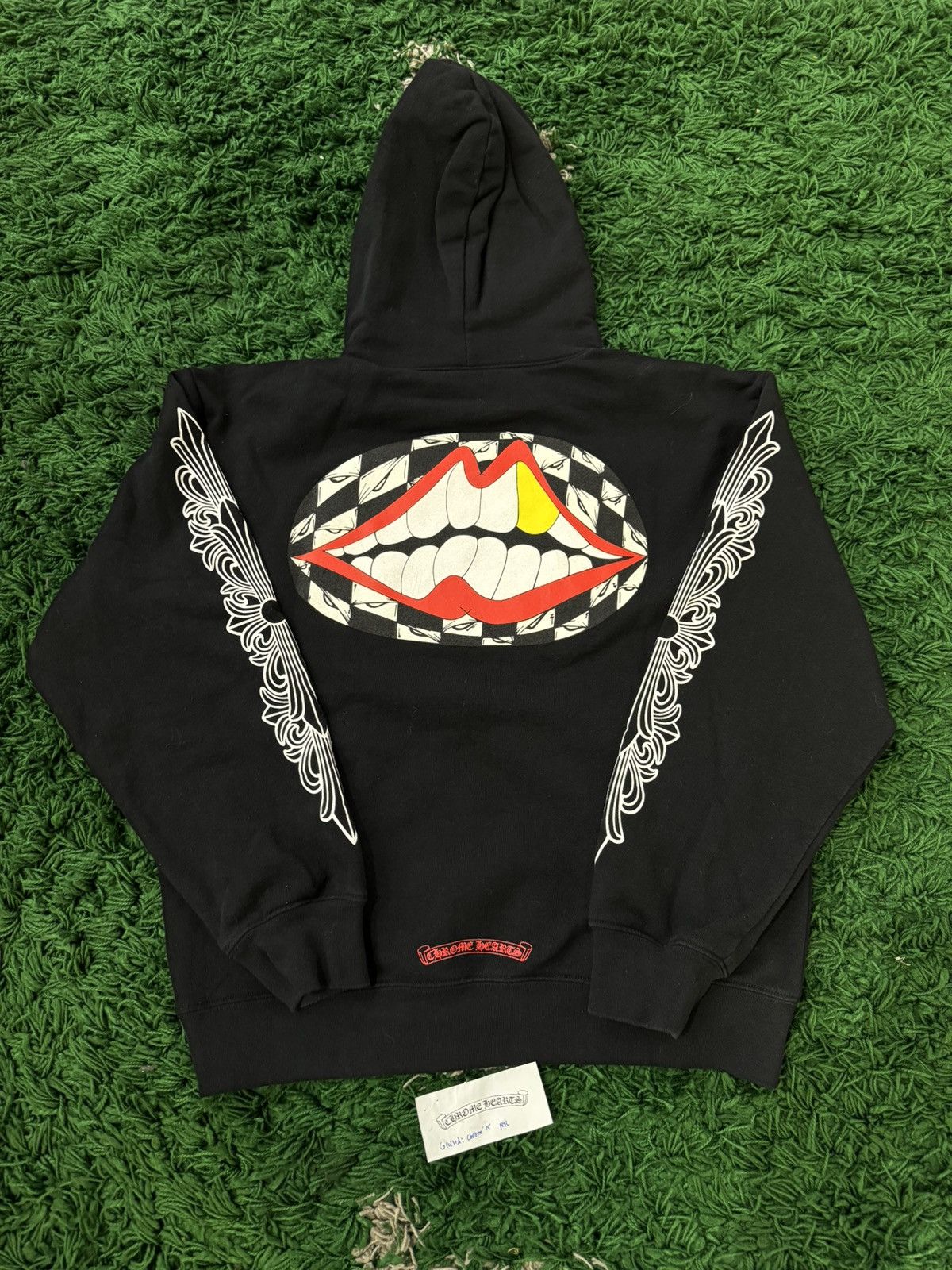 Chrome Hearts Matty Boy Floral Chomper Hoodie