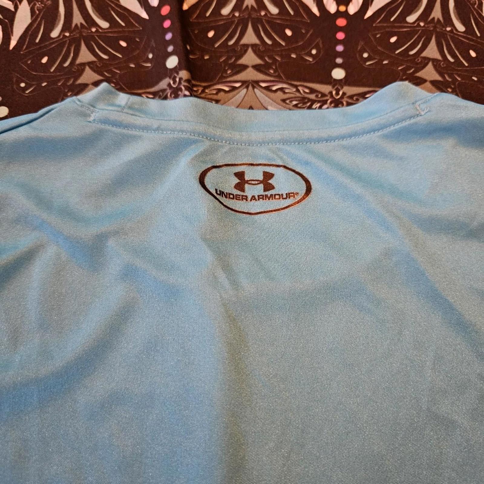 Under Armour Under Armour Men's Black and Blue Dri Fit Workout Shirt Size US L / EU 52-54 / 3 - 8 Thumbnail