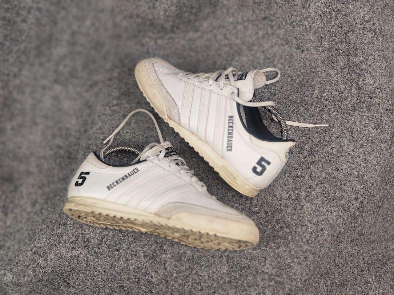 Adidas Adidas Franz Beckenbauer Leather Sneakers Vintage Y2K Style Size US 5 / EU 37 - 5 Thumbnail