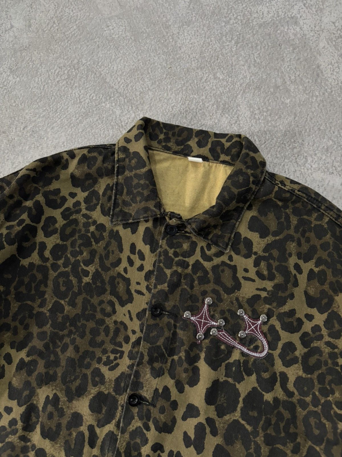 Other LEOPARD DENIM SHIRT Size US L / EU 52-54 / 3 - 7 Thumbnail