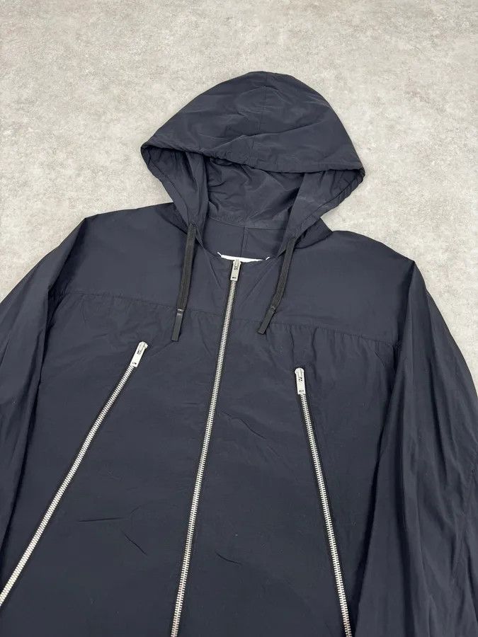 Maison Margiela SS2016 Maison Margiela Navy 5 Zips Hooded Rain Jacket Size US M / EU 48-50 / 2 - 5 Thumbnail