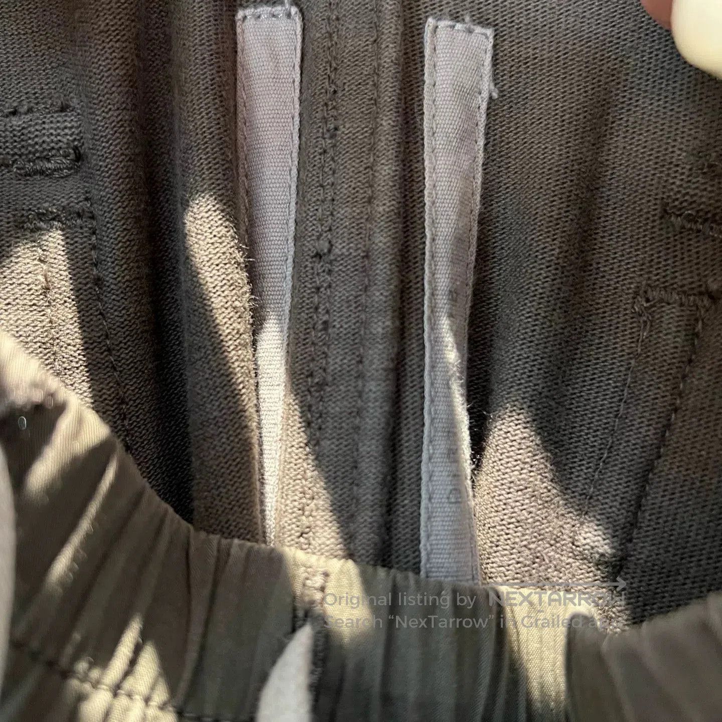 Rick Owens Drkshdw Rick Owens Cotton Cargo Pants in Gray. Size US 30 / EU 46 - 3 Thumbnail