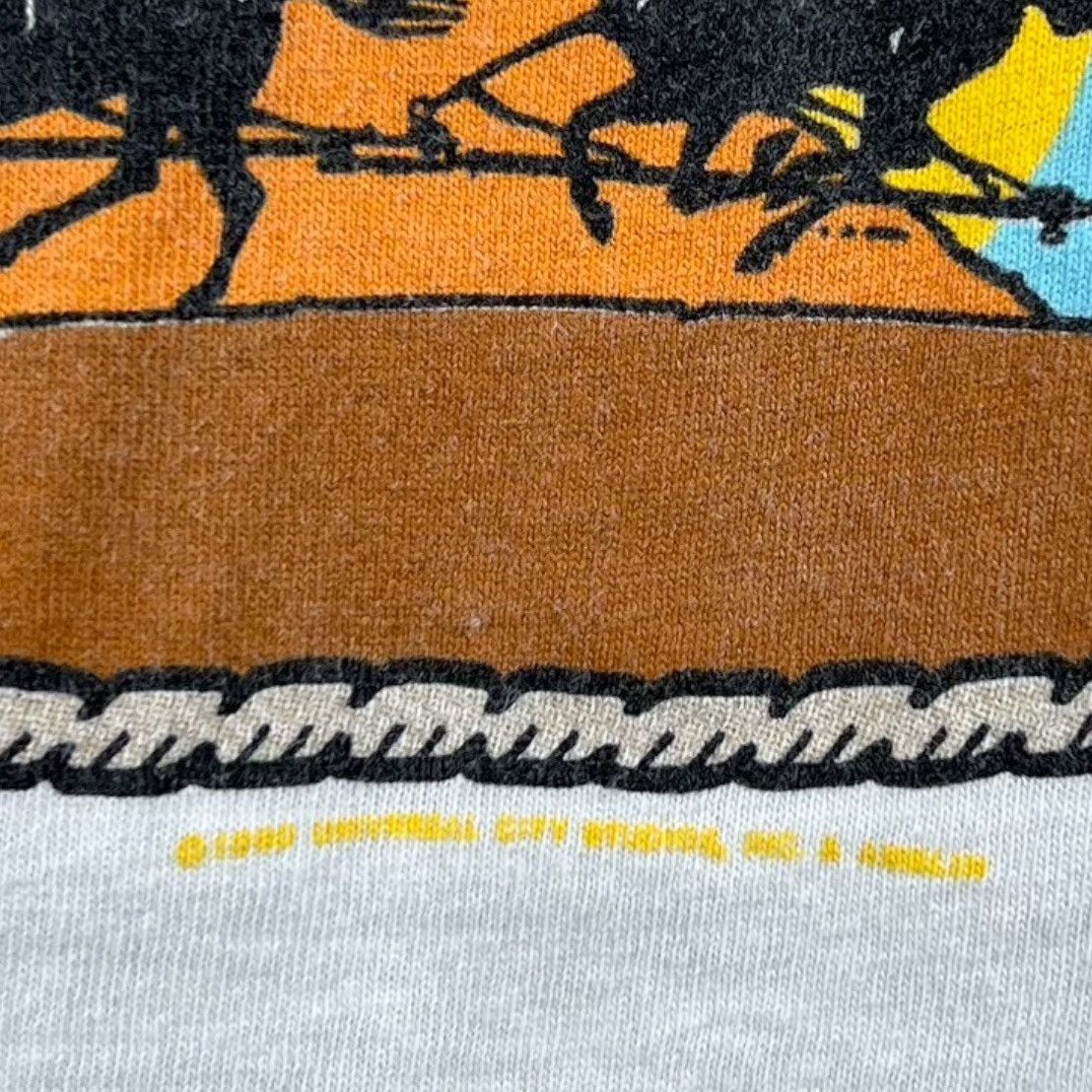 Universal Studios × Vintage Back to the future Part 3 Vinatge Movie 80s 90s T-Shirt Size US L / EU 52-54 / 3 - 4 Thumbnail